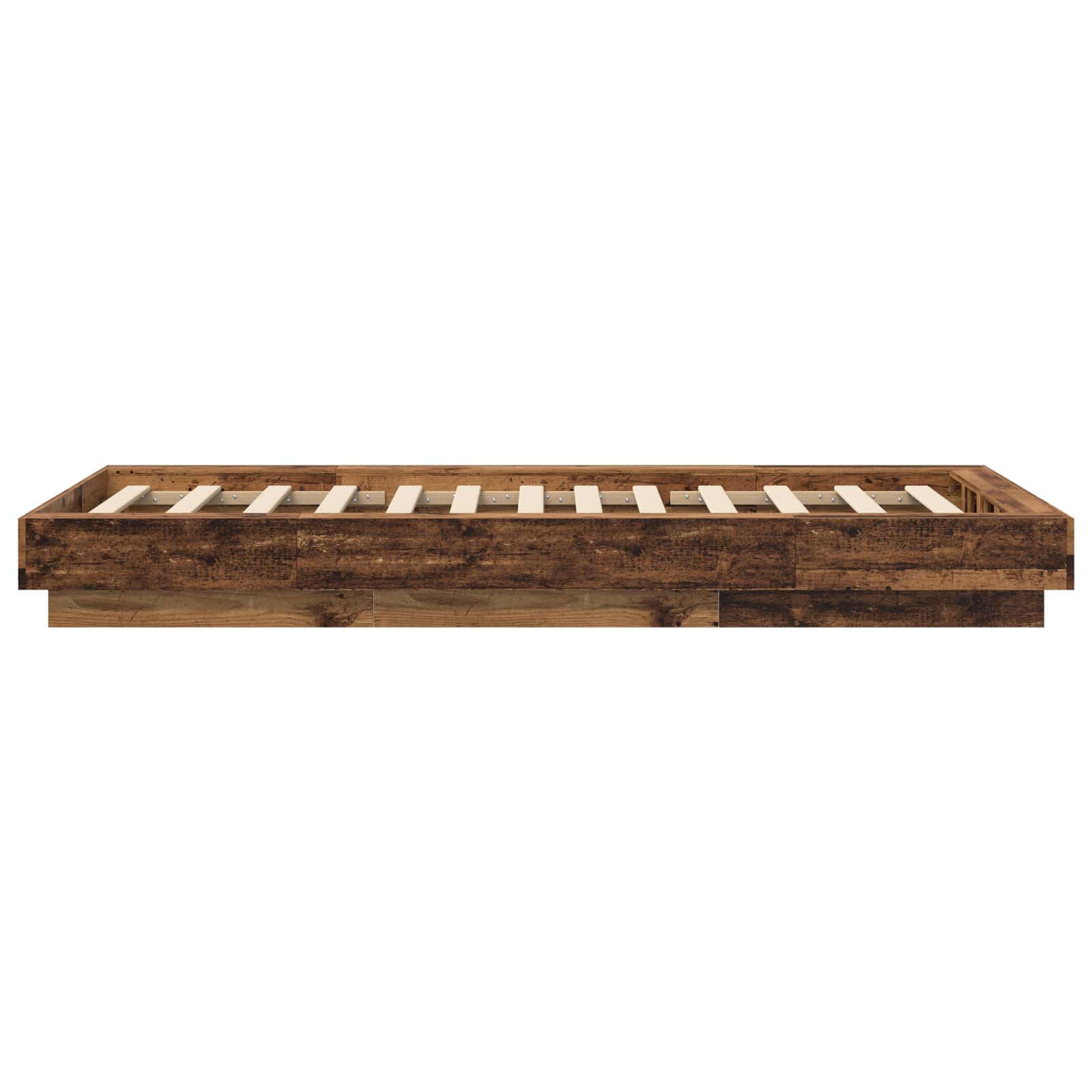 Okvir kreveta za pod Staro drvo 80 x 210 cm Konstruirano drvo