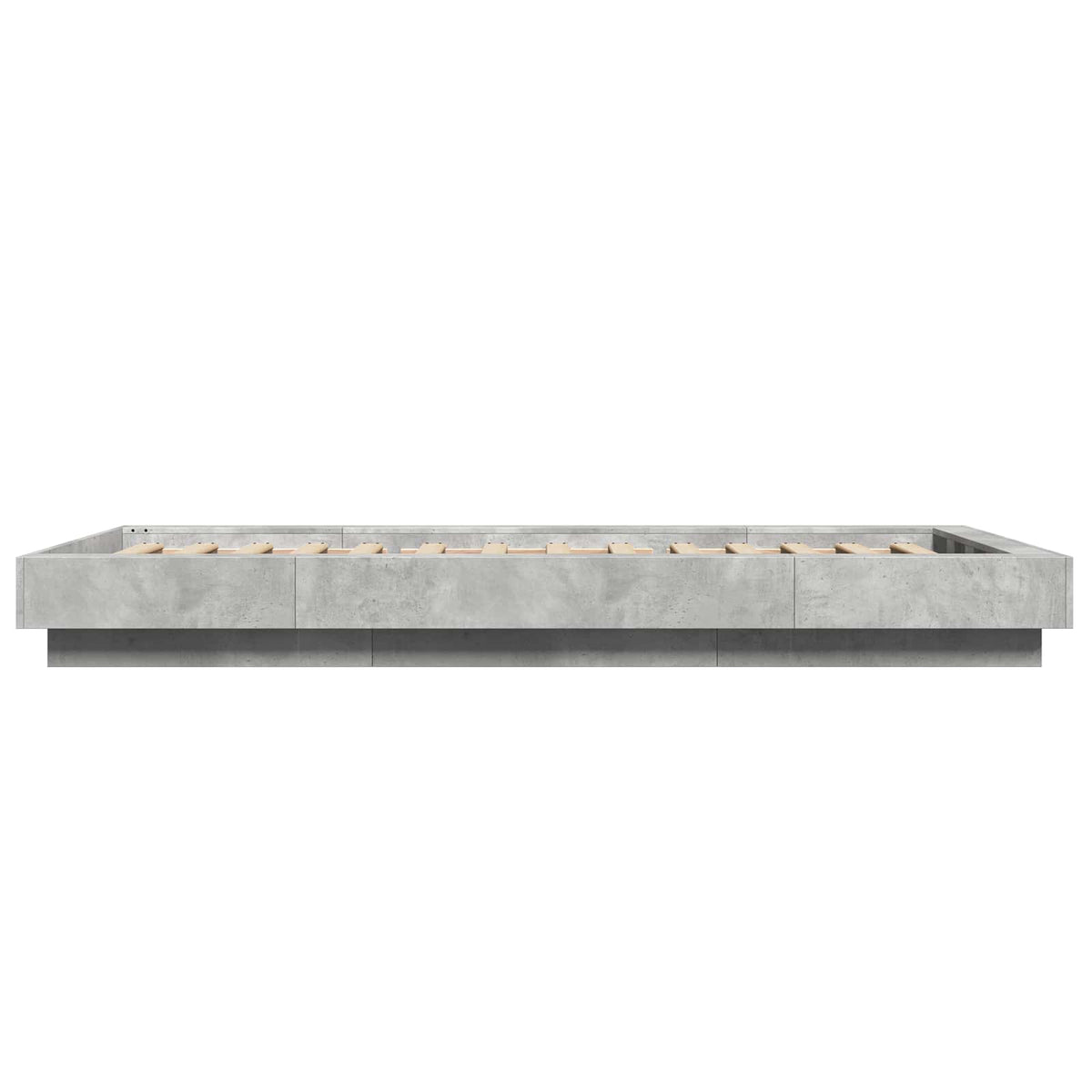 Okvir kreveta za pod Betonska siva 80 x 210 cm