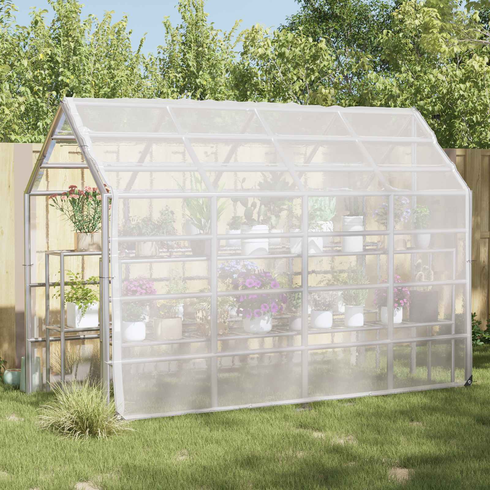 Pokrov za biljke *Transparent*an 3 x 3 m PE