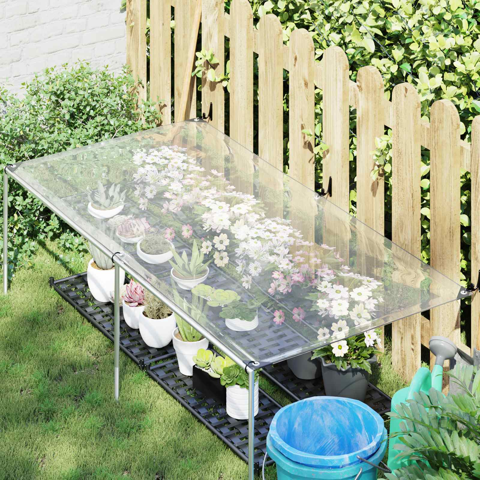 Cerada s rupama *Transparent*an 2 x 1,5 m Polietilen
