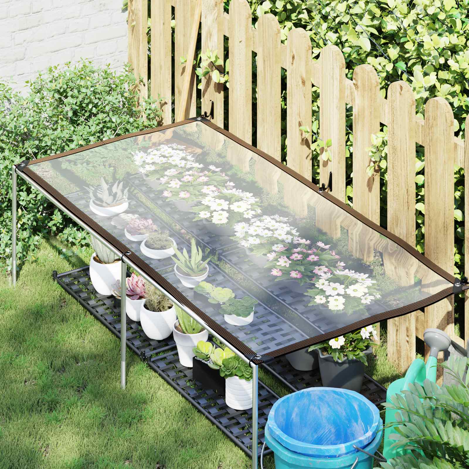 Pokrov za biljke *Transparent*an 1 x 2 m PE
