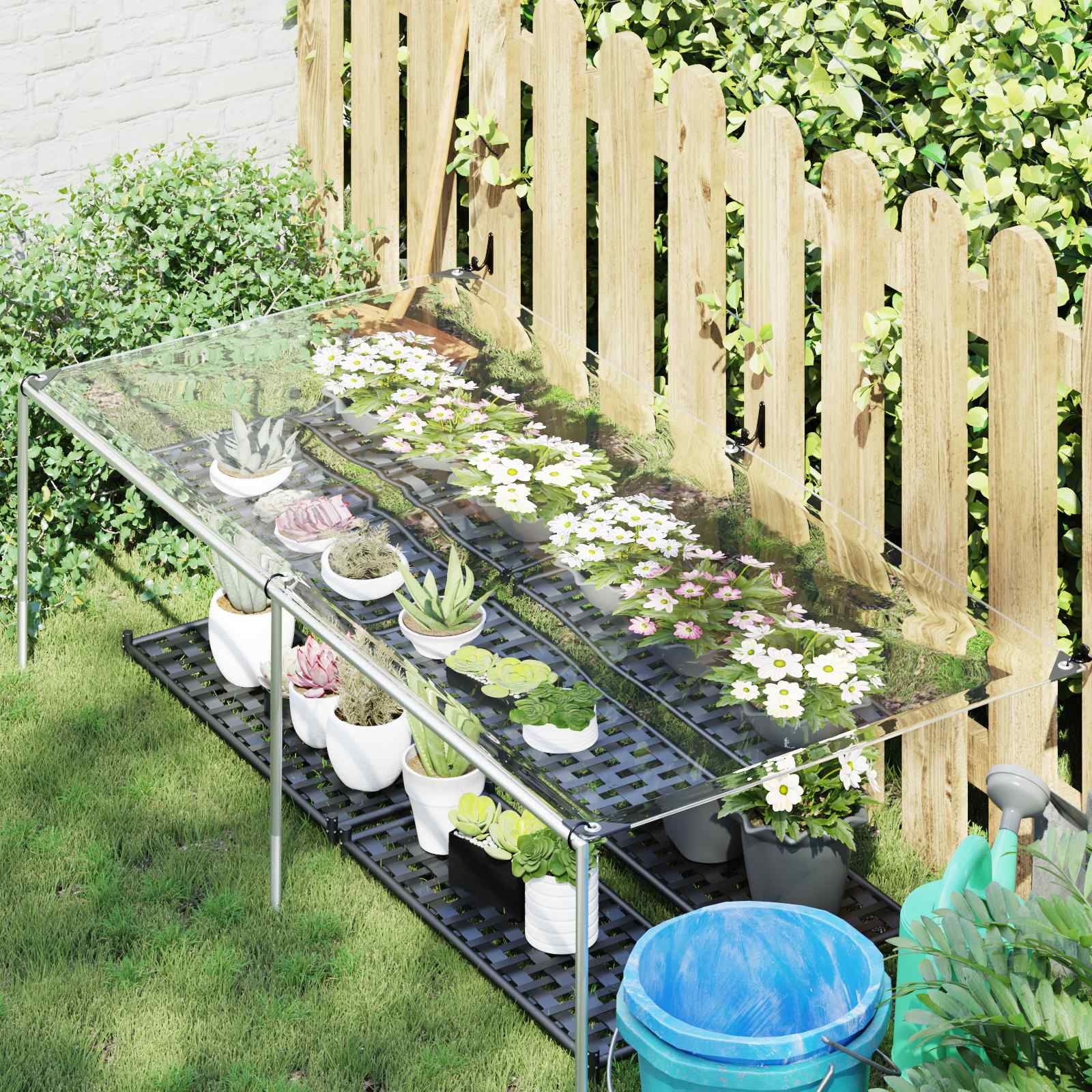 Pokrov za biljke *Transparent*an 1 x 2 m PVC