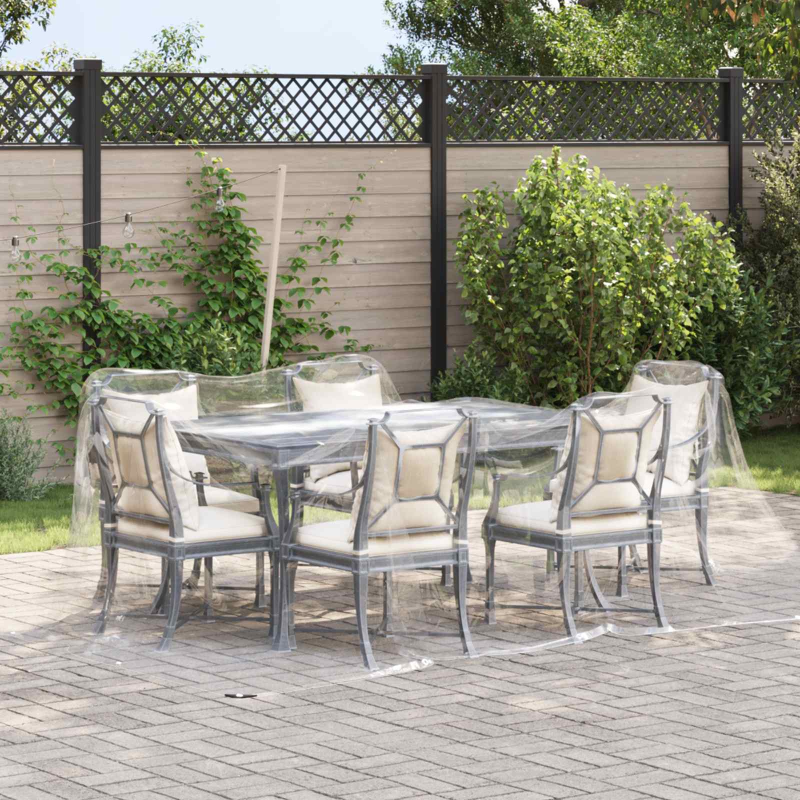 Pokrov za biljke *Transparent*an 3 x 4 m PVC