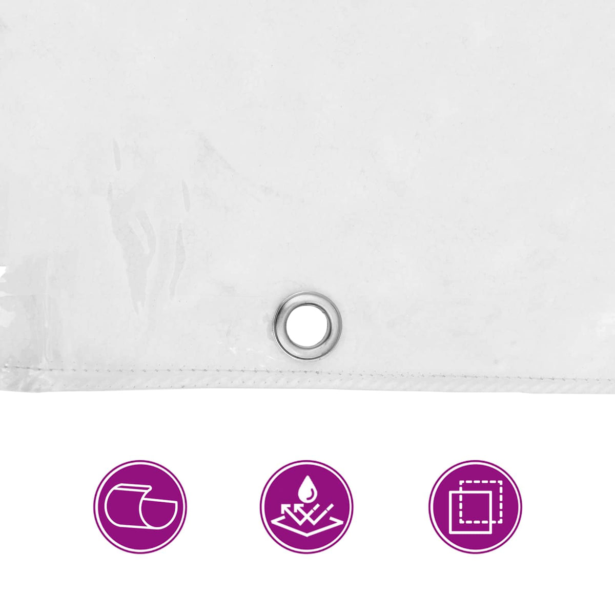 Pokrov za biljke *Transparent*an 4 x 6 m PVC