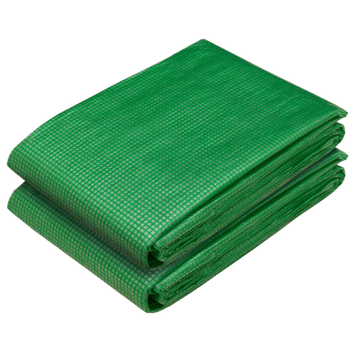 Cerada s rupama 2 kom. Zelena 4 x 3 m 260 gsm PE