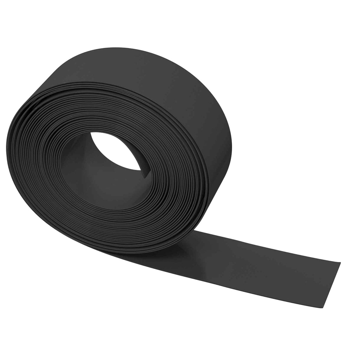 Ograda za vrt 25 m 20 cm PE Crna
