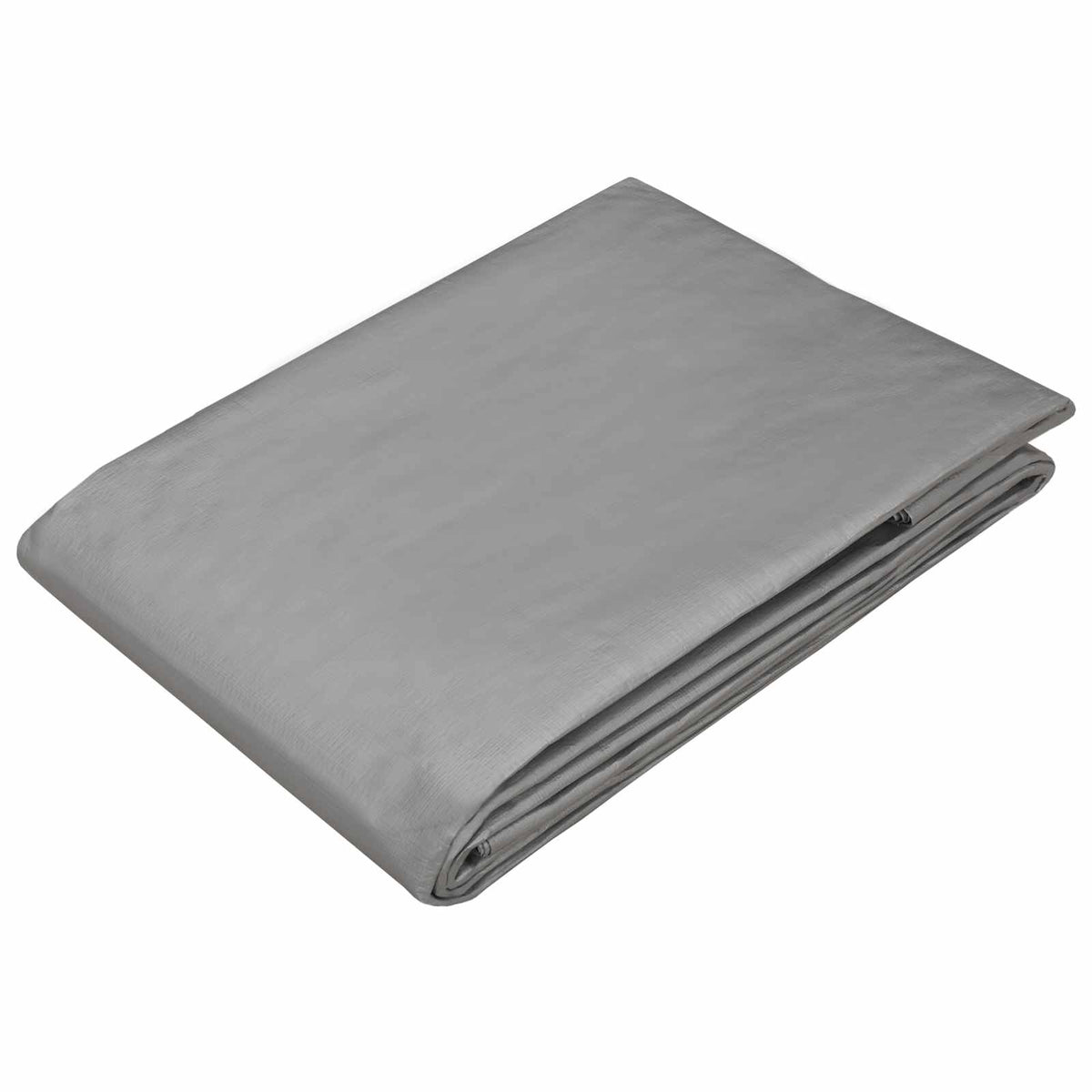 Cerada s rupama Svjetlosiva 4 x 8 m 180 gsm PE