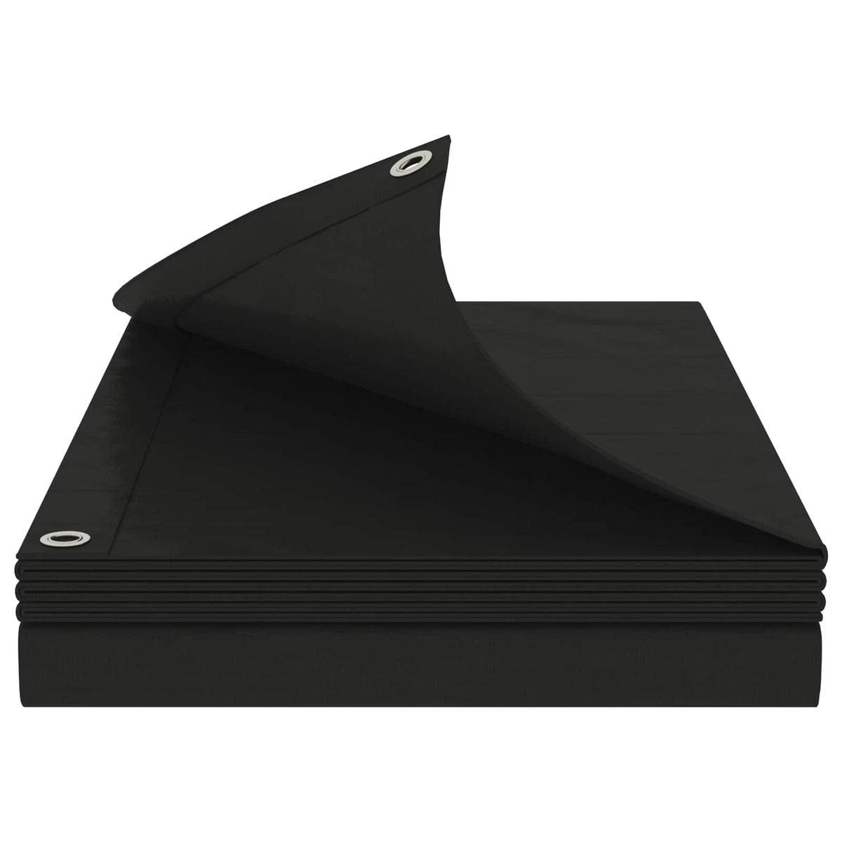 Cerada s rupama Antracit siva 6 x 6 m 180 gsm PE