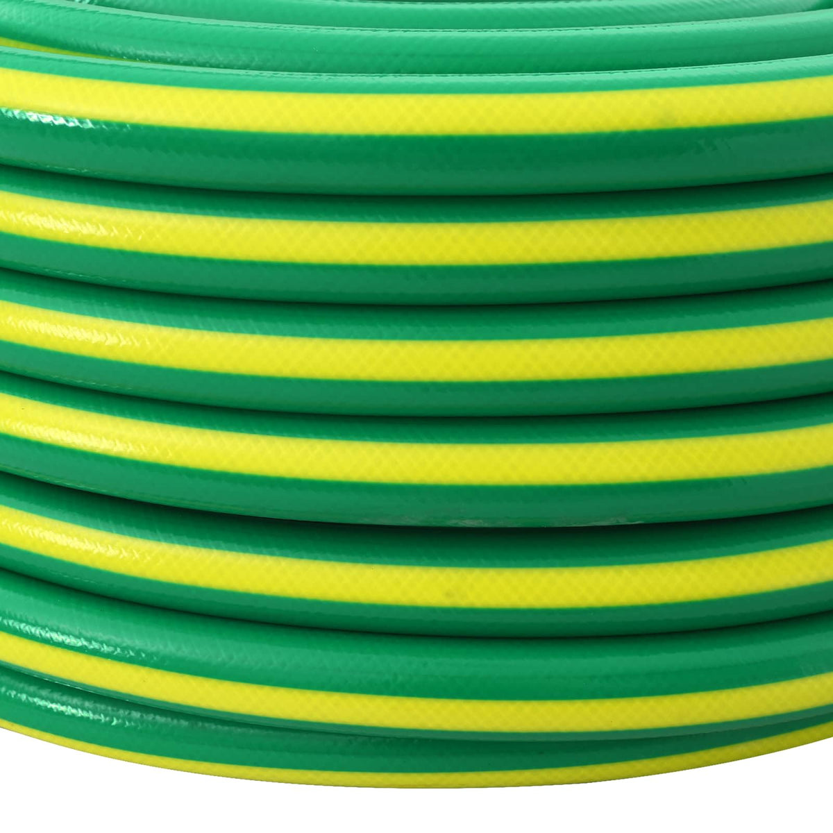Vrtno crijevo 5-slojno Zelena i žuta 3 / 4" 10 m PVC