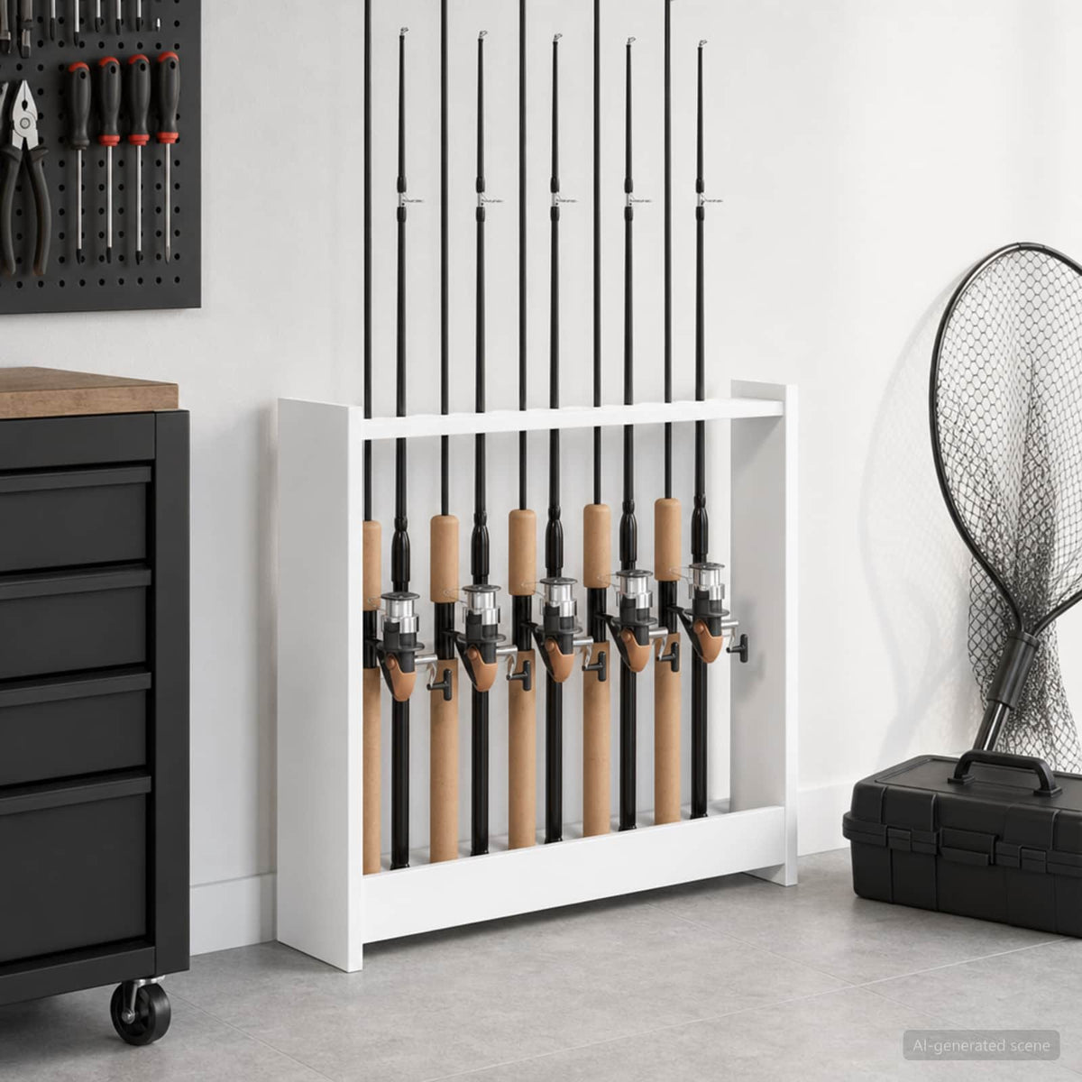 Stalak za bilijarske cueve Konstruirano drvo 60 x 20 x 57 cm
