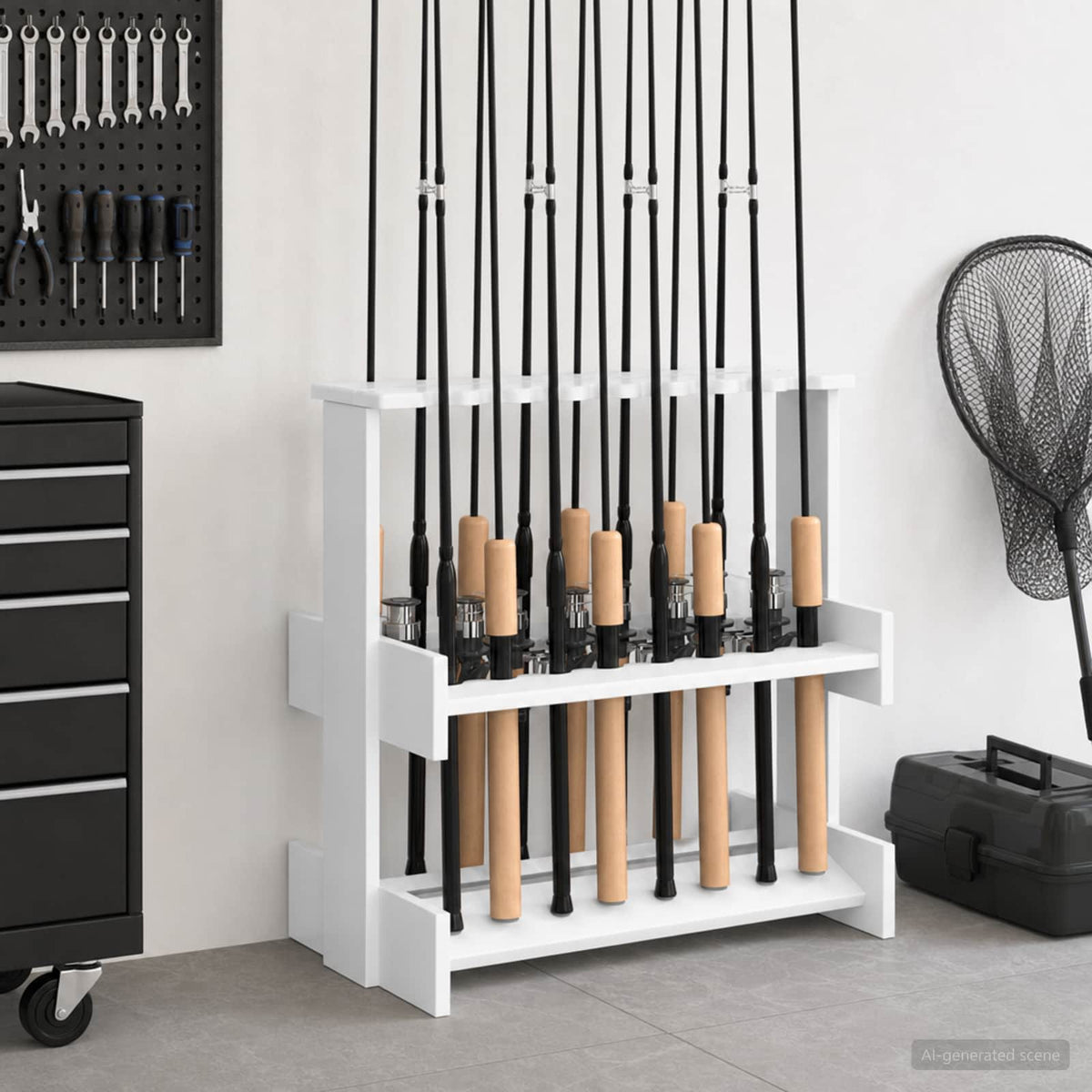 Stalak za bilijarske cueve Konstruirano drvo 60 x 35 x 60 cm