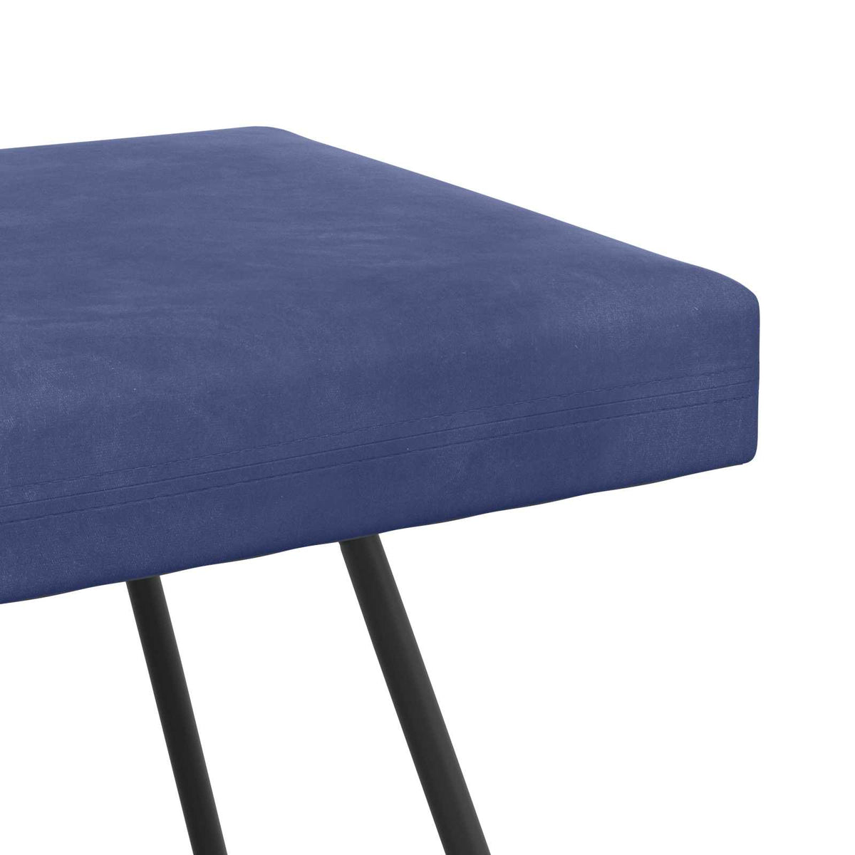 klupa Policijska plava 110 x 40 x 45 cm Baršun