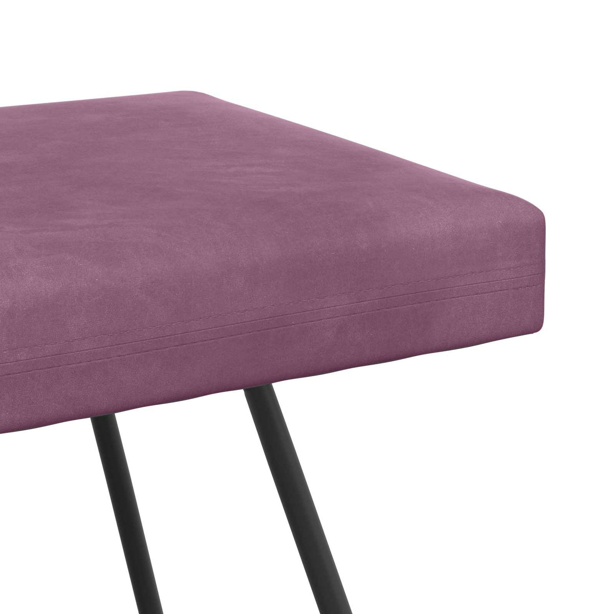klupa Ljubičasta 110 x 40 x 45 cm Baršun