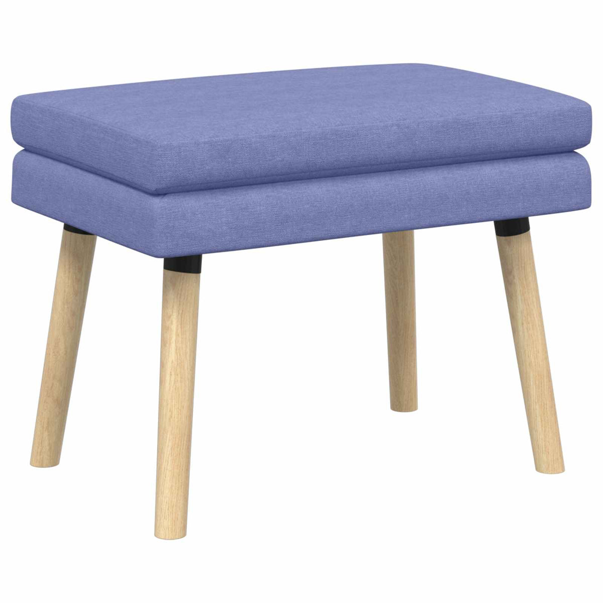 Klupa s dvostrukim slojem Traper plava 60 x 40 x 46 cm Tkanina
