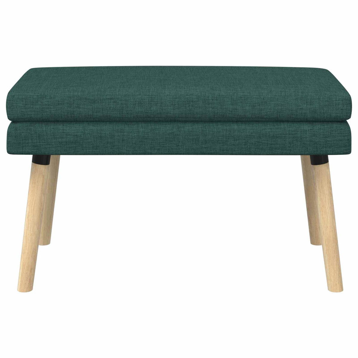 Klupa s dvostrukim slojem Tamnozelena 80 x 40 x 47 cm Tkanina