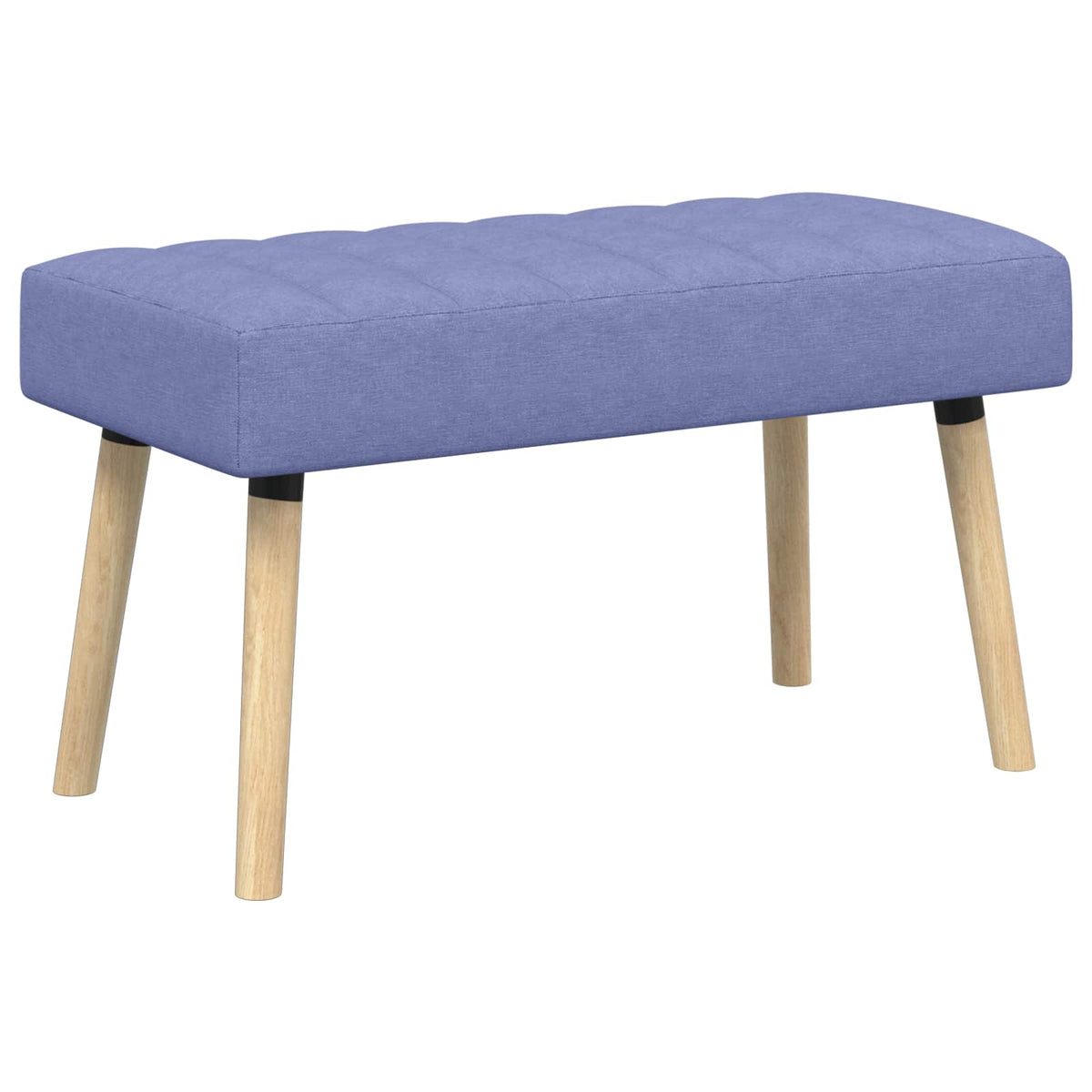 Klupa s utorima Traper plava 80 x 40 x 46 cm Tkanina