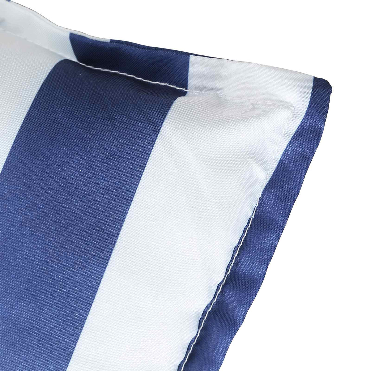 Jastučić za van 6 pcs Plava i bijela 120 x 50 x 7 cm Tkanina