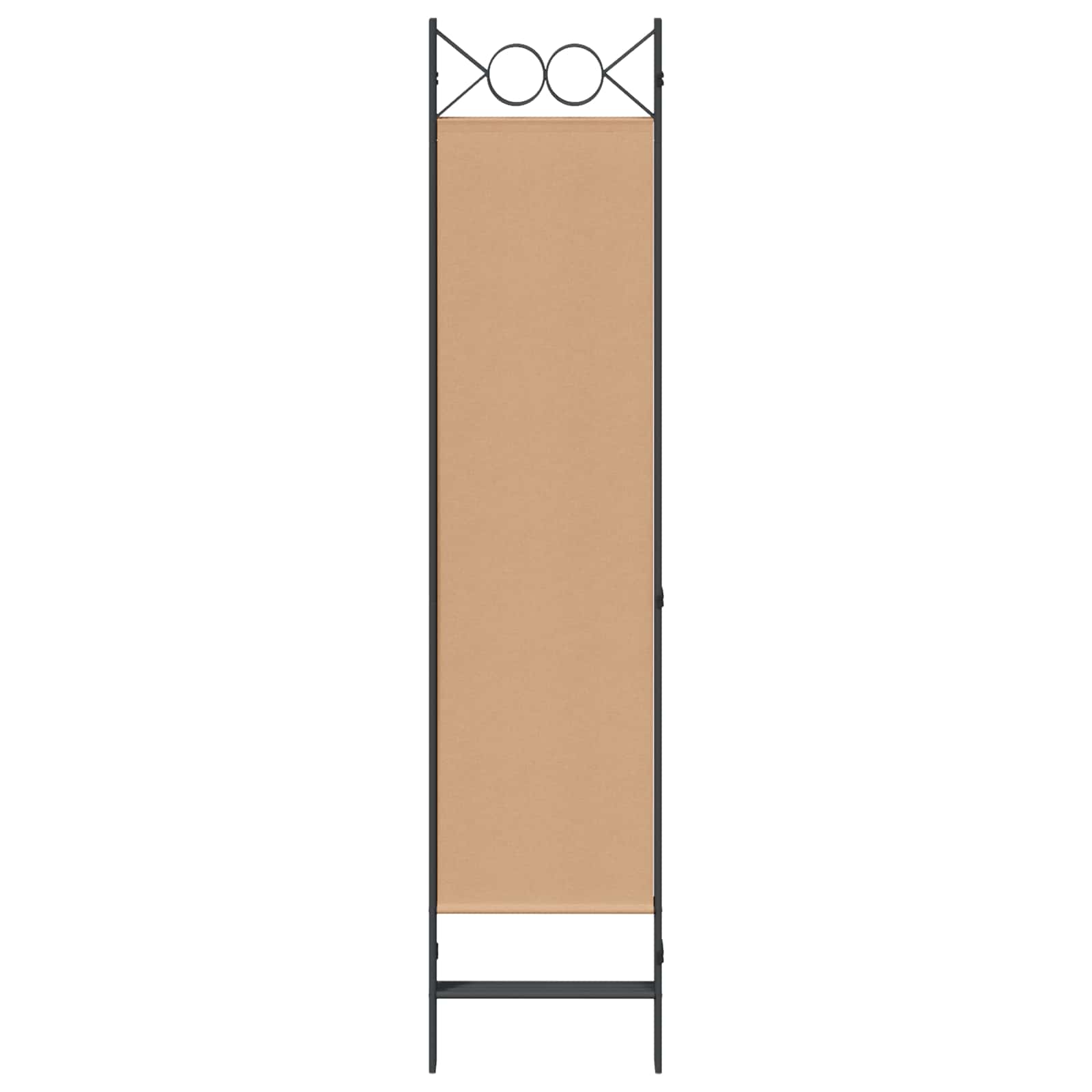 4-panelni pregradni zid Bež 160 x 180 cm Tkanina