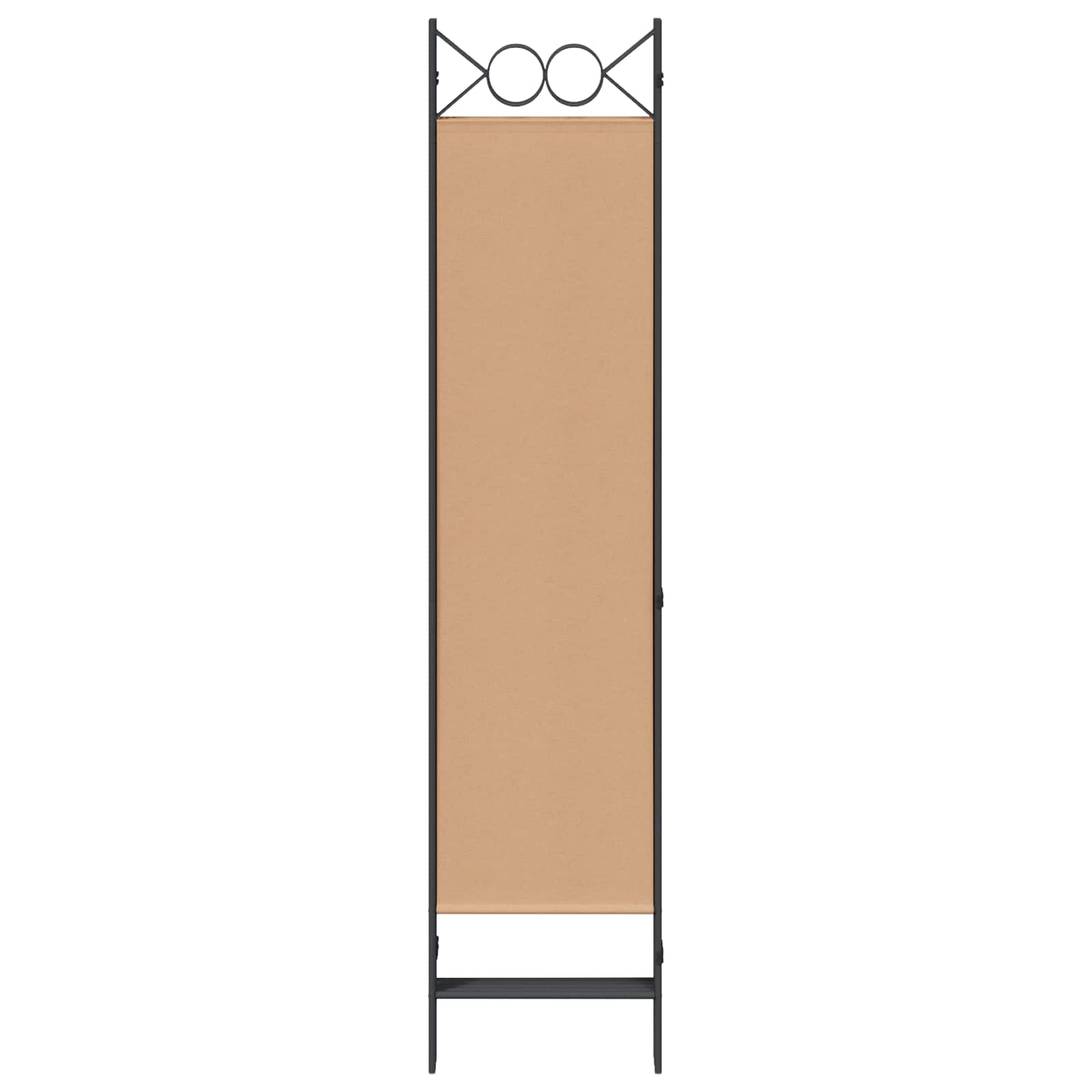 5-Panelni Pregrađivač Bež 200 x 180 cm Tkanina