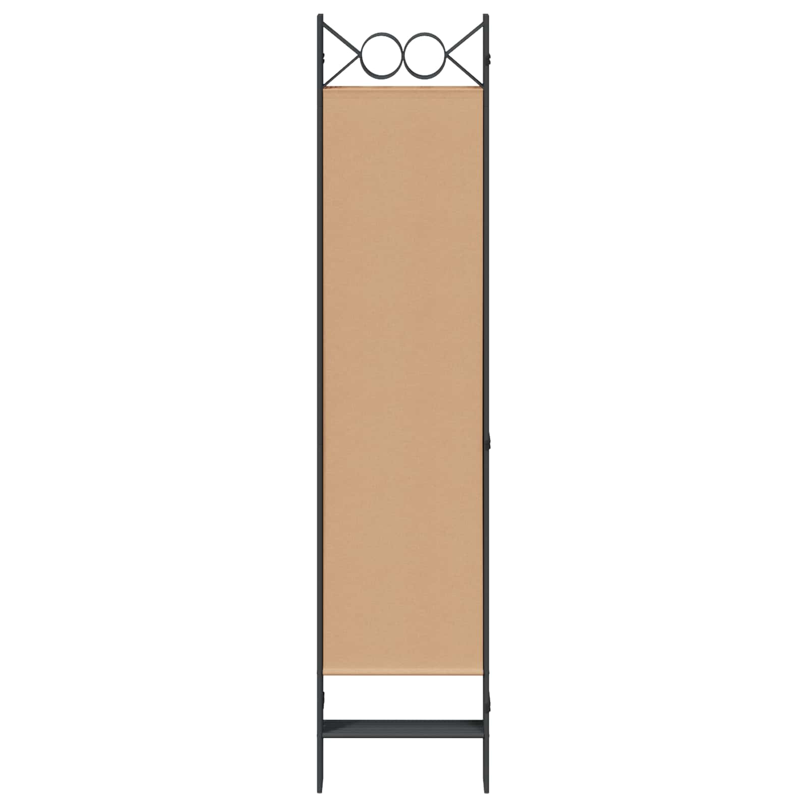 Razdjelnik prostora s 6 panela Bež 240 x 180 cm Tkanina