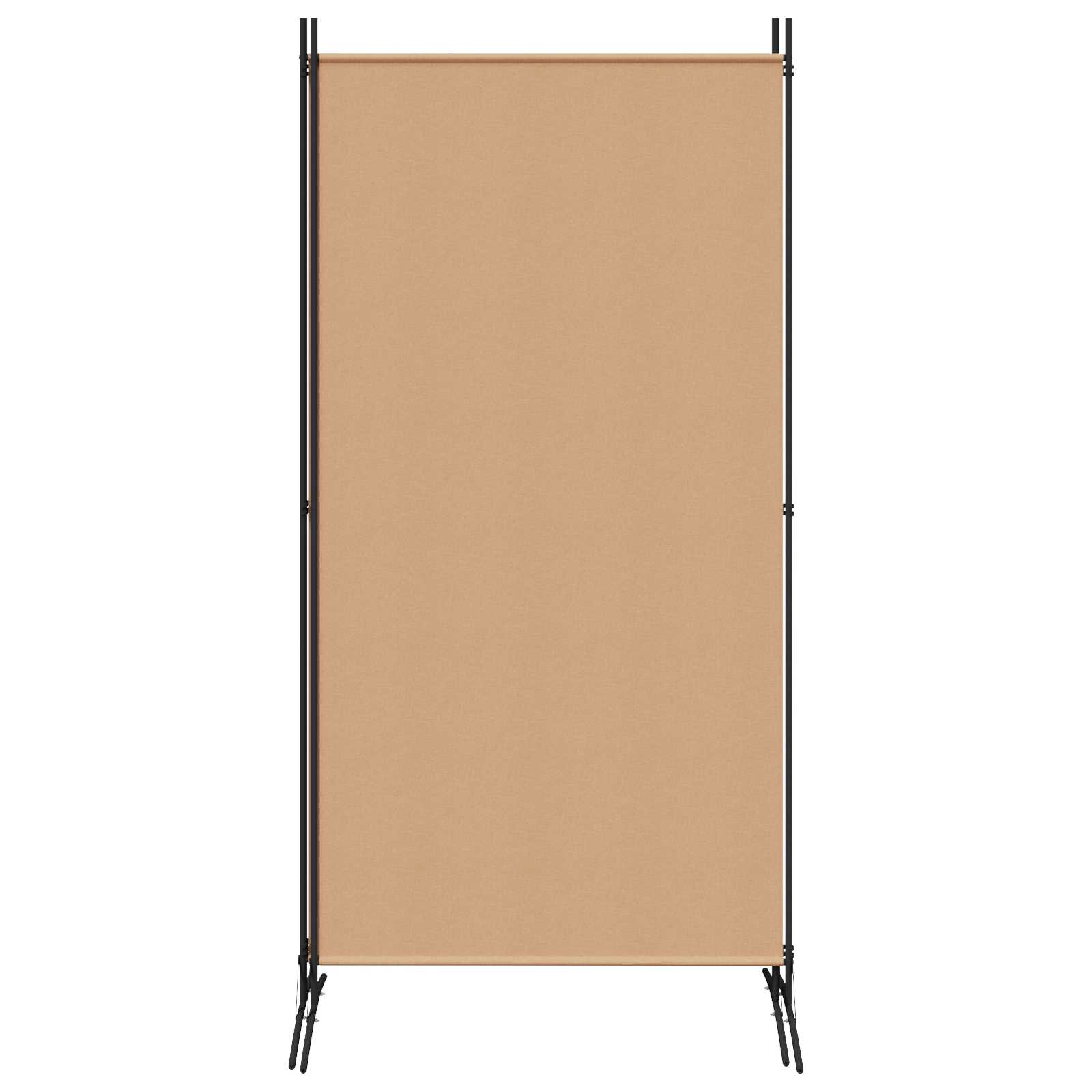 3-panelni pregradni zid Bež 260 x 180 cm Tkanina