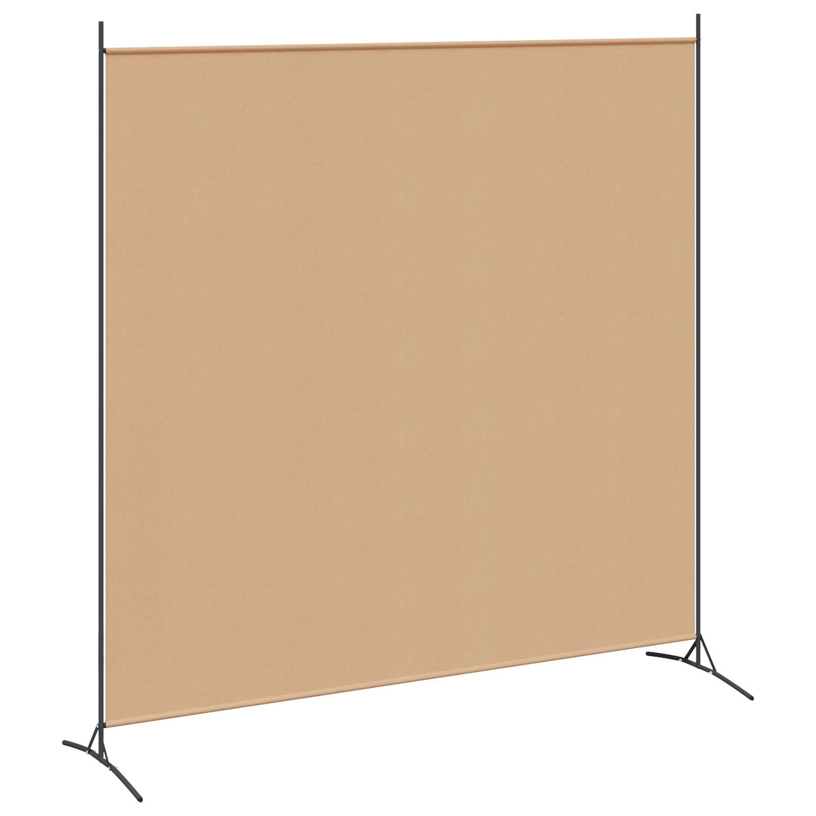 Jednopanelna pregrada Bež 175 x 180 cm Tkanina