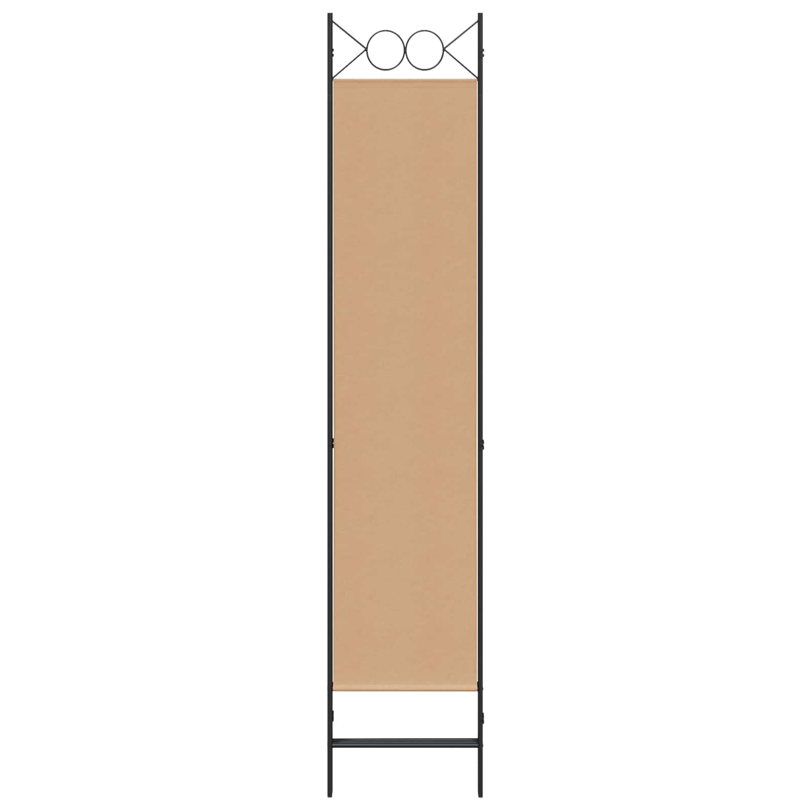 3-panelni pregradni zid Bež 120 x 200 cm Tkanina