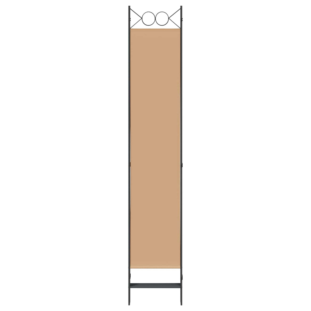 5-Panelni Pregrađivač Bež 200 x 220 cm Tkanina
