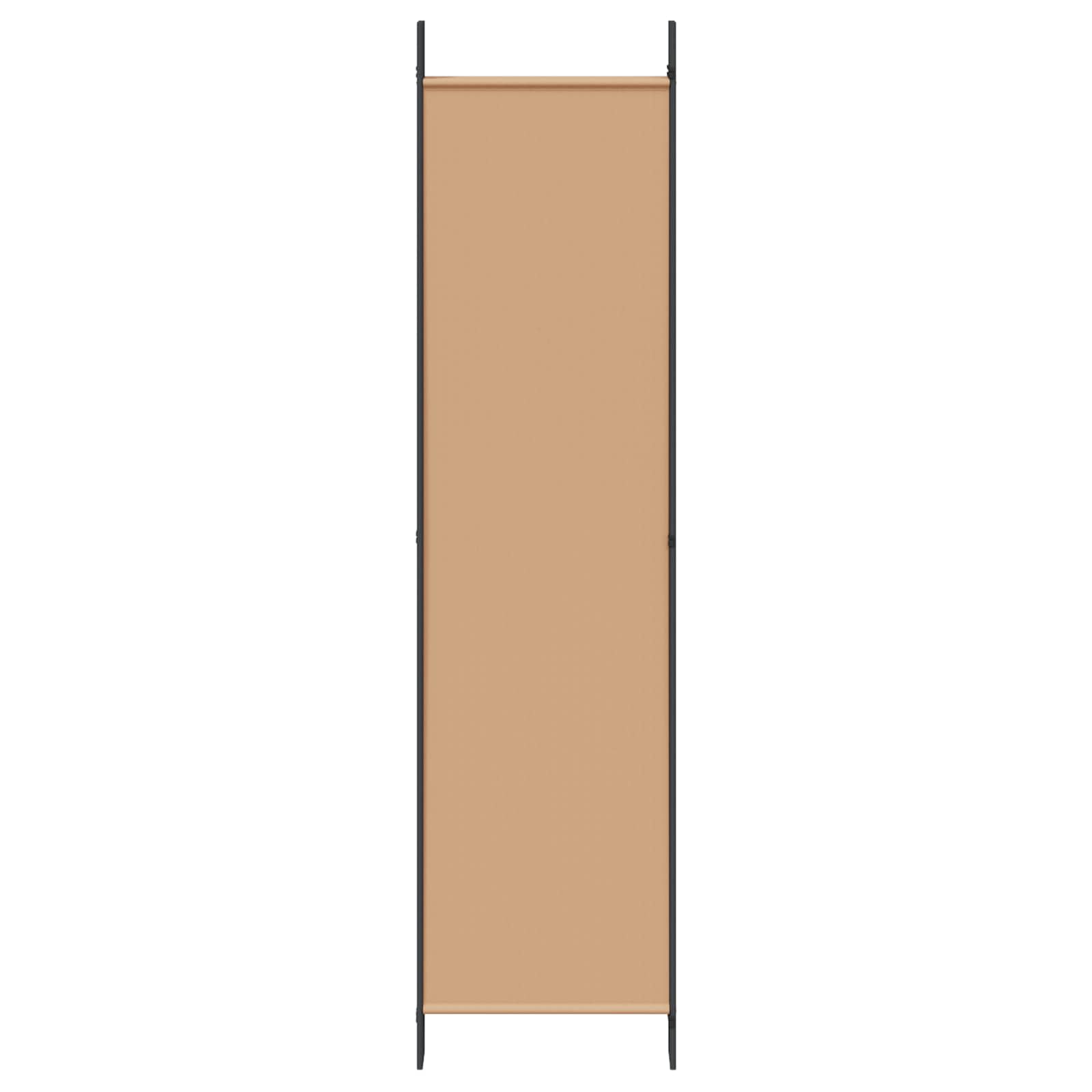 Razdjelnik prostora s 6 panela Bež 300 x 200 cm Tkanina
