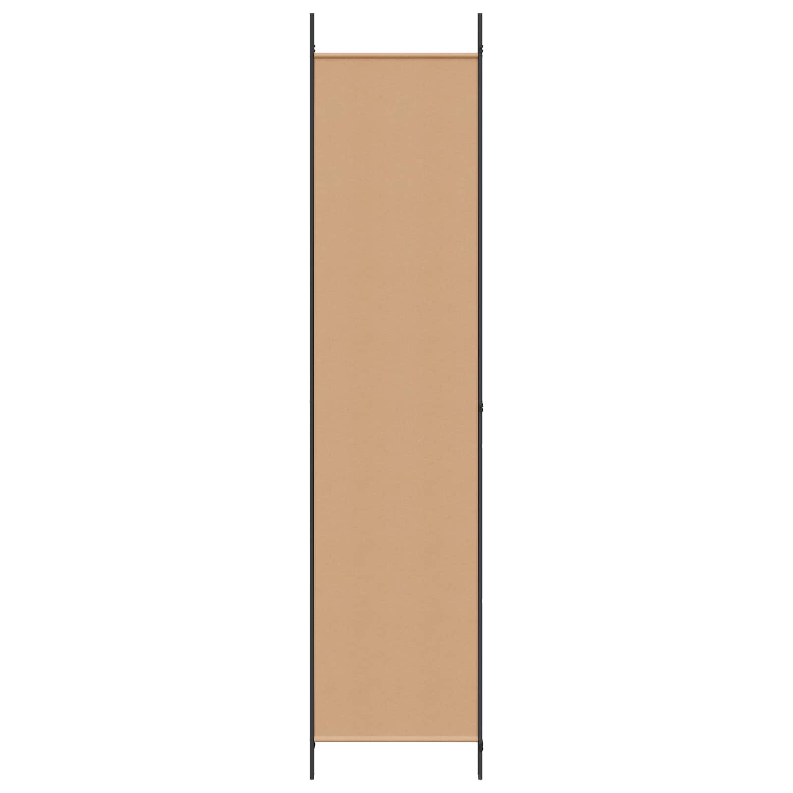 3-panelni pregradni zid Bež 150 x 220 cm Tkanina