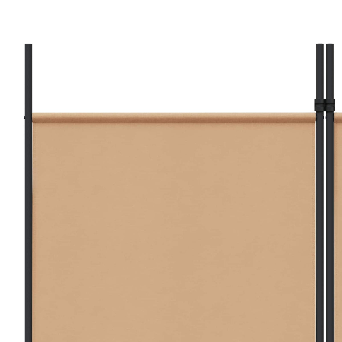 4-panelni pregradni zid Bež 200 x 220 cm Tkanina