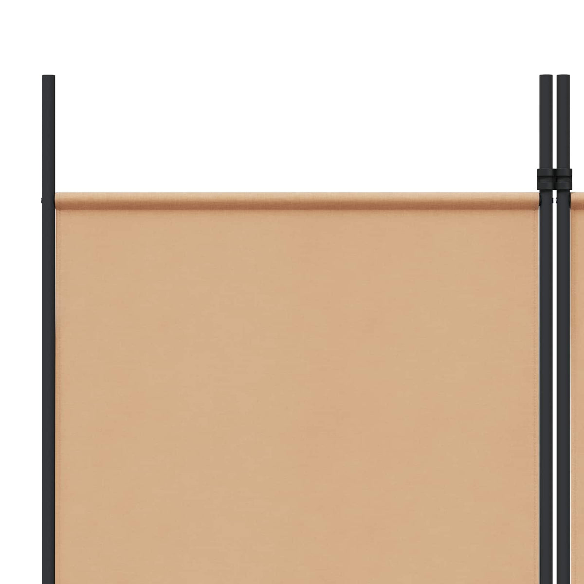 Razdjelnik prostora s 6 panela Bež 300 x 220 cm Tkanina
