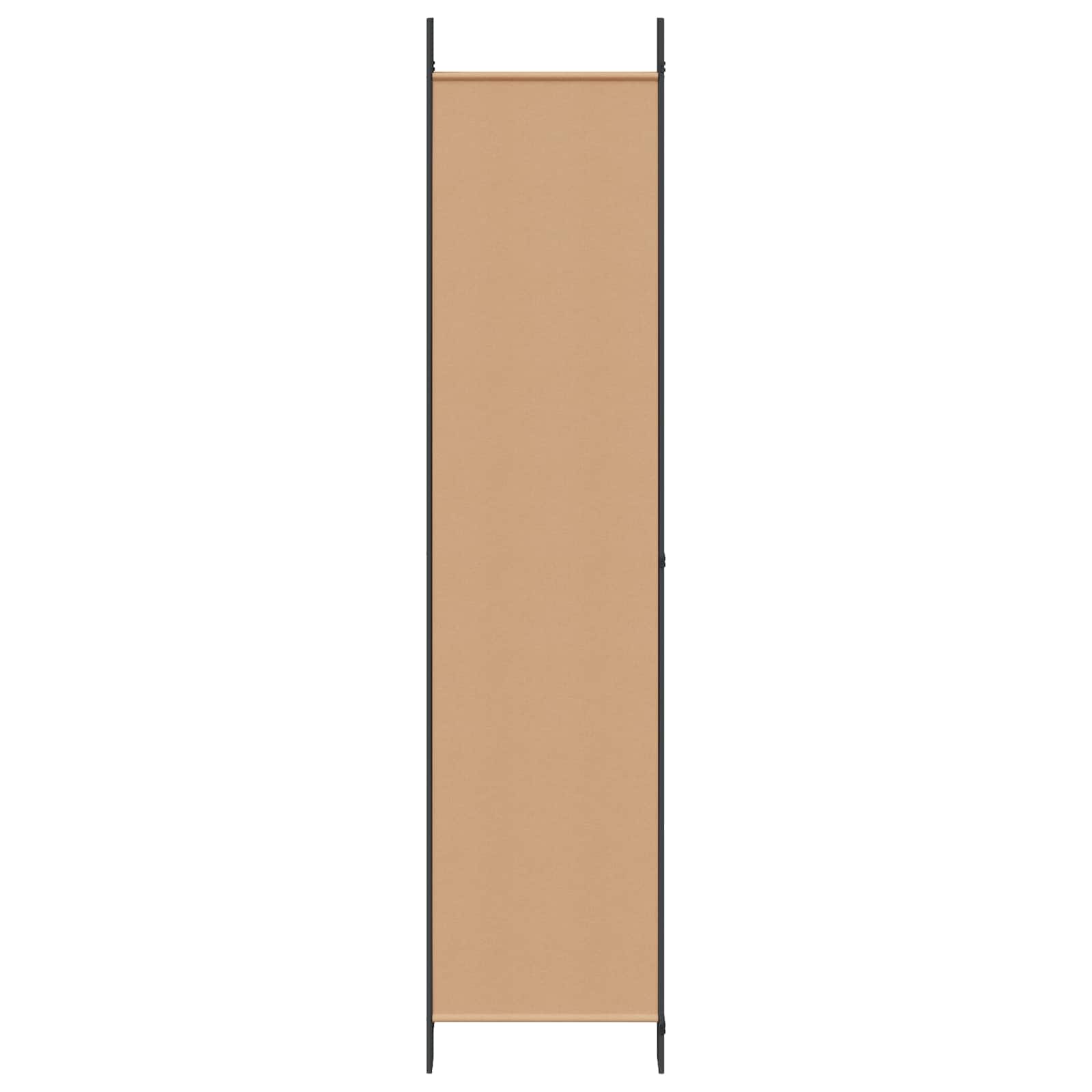 Razdjelnik prostora s 6 panela Bež 300 x 220 cm Tkanina
