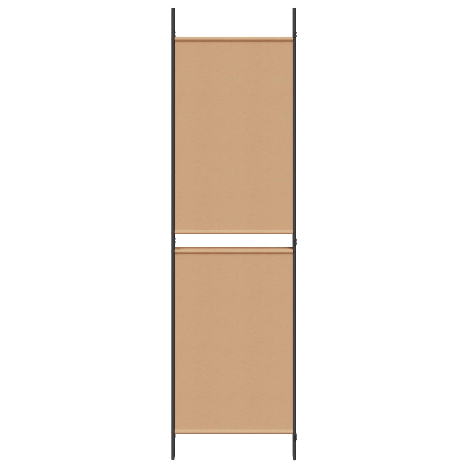4-panelni pregradni zid Bež 200 x 180 cm Tkanina