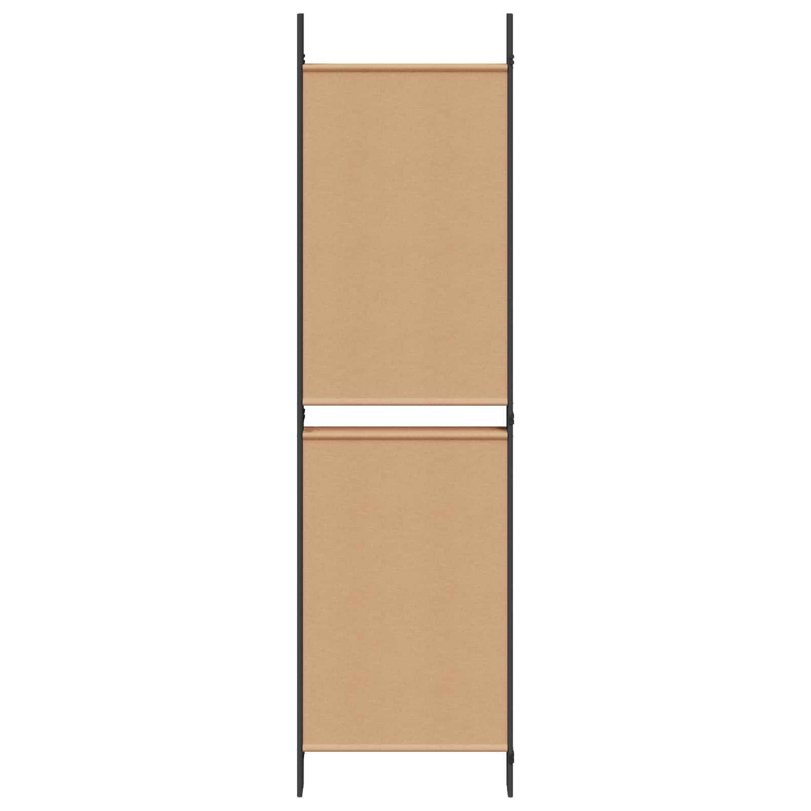 5-Panel Razdjelnik Bež 250 x 180 cm Tkanina