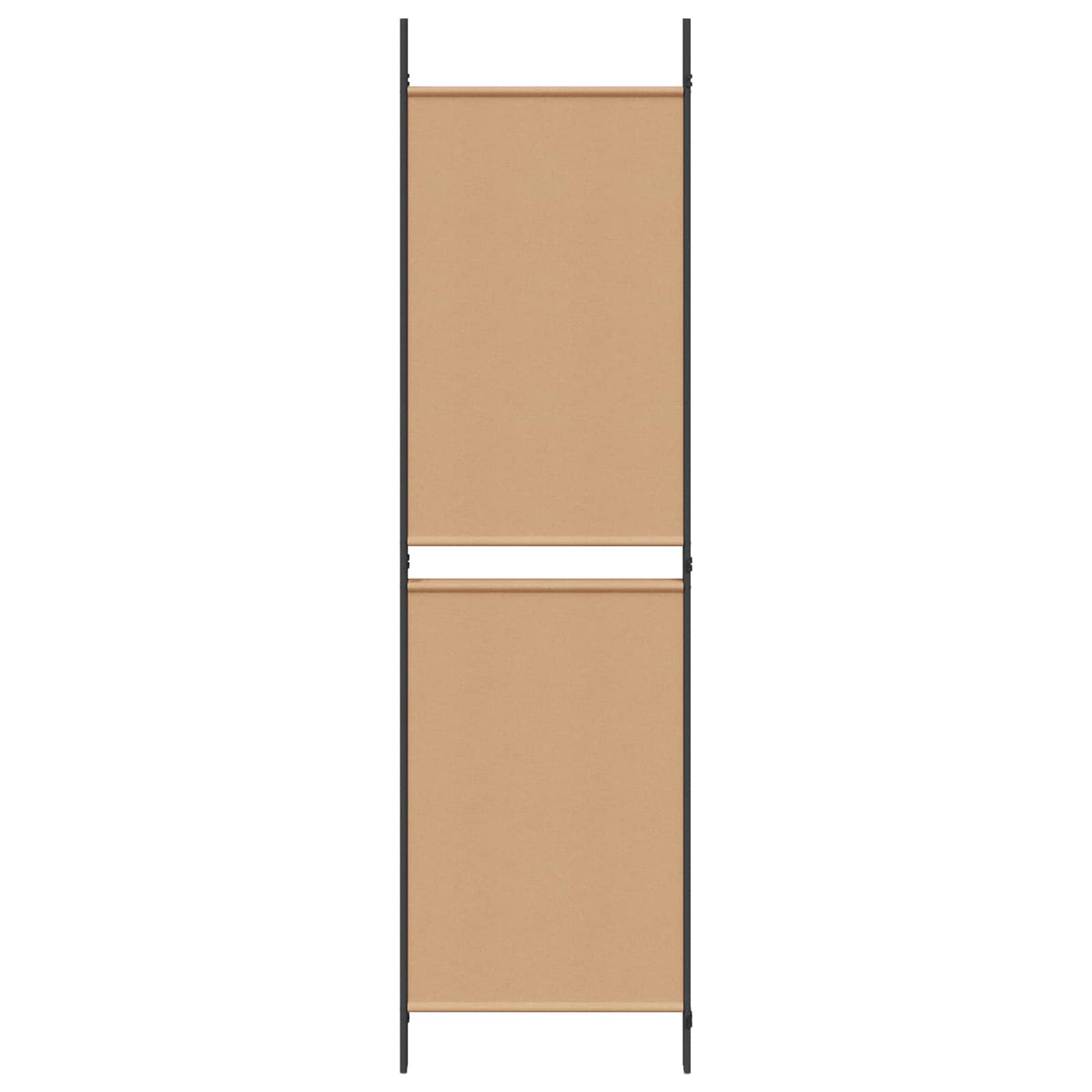 3-panelni pregradni zid Bež 150 x 200 cm Tkanina