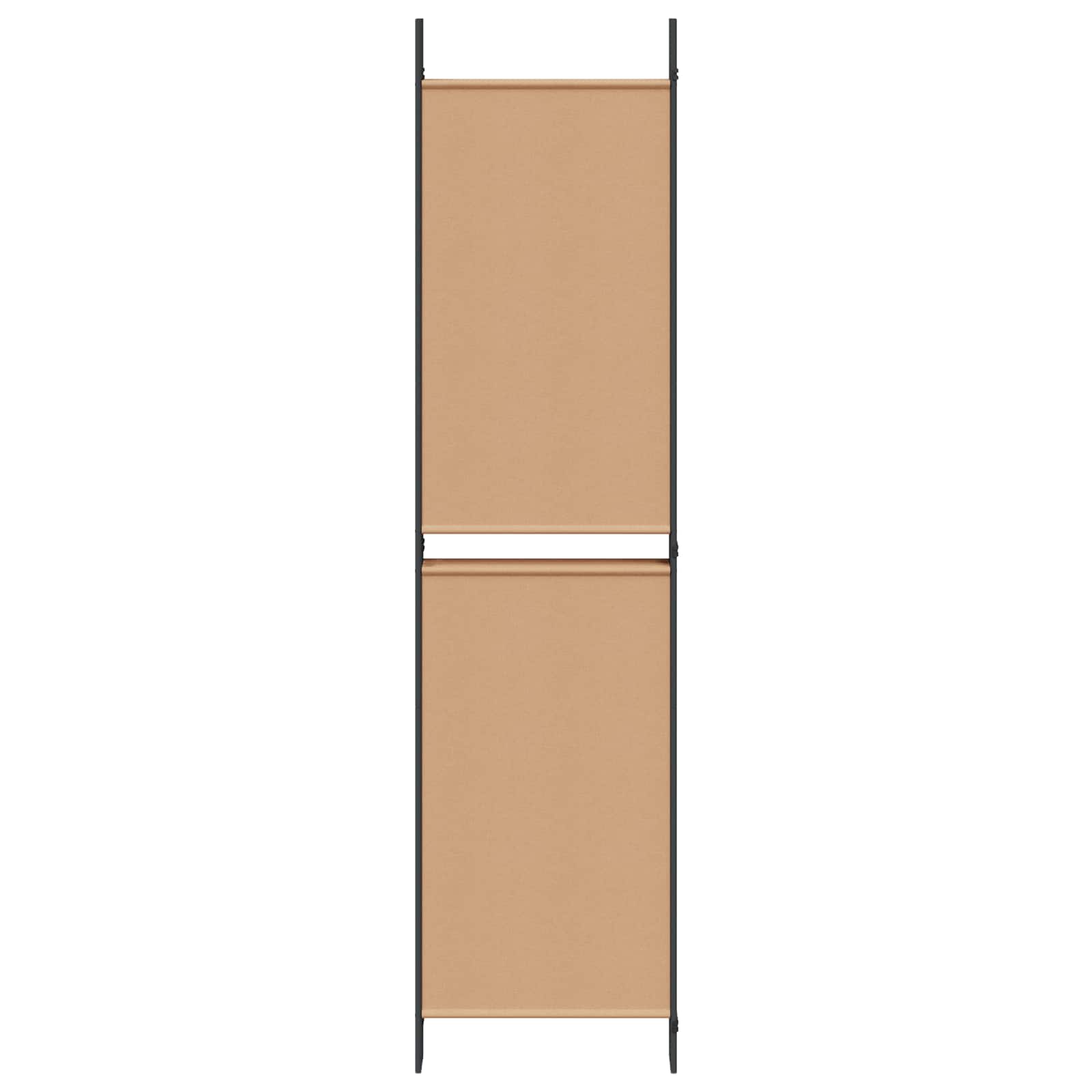 Razdjelnik prostora s 6 panela Bež 300 x 200 cm Tkanina