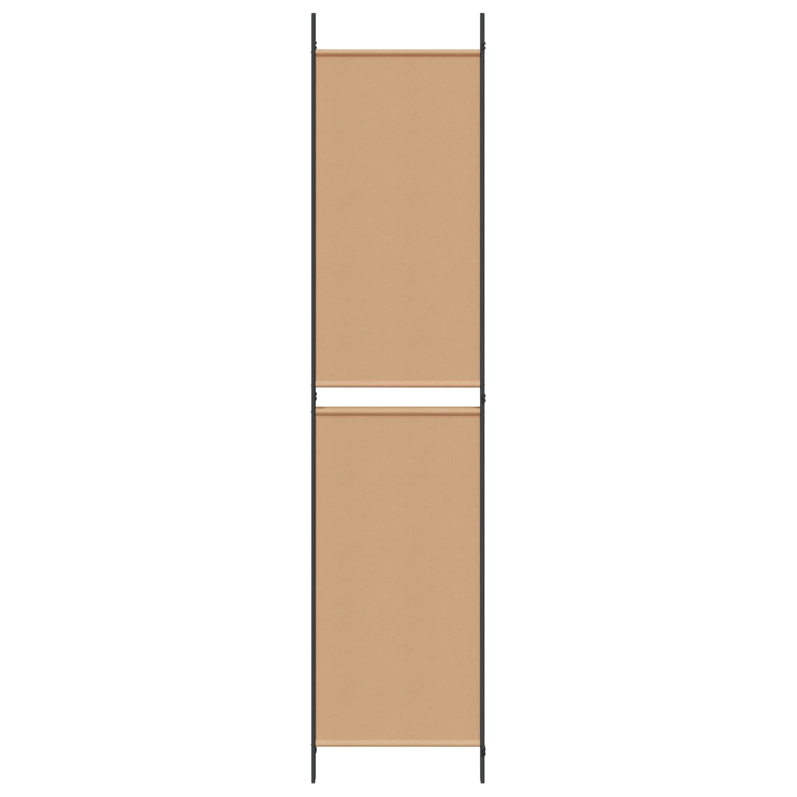 3-panelni pregradni zid Bež 150 x 220 cm Tkanina