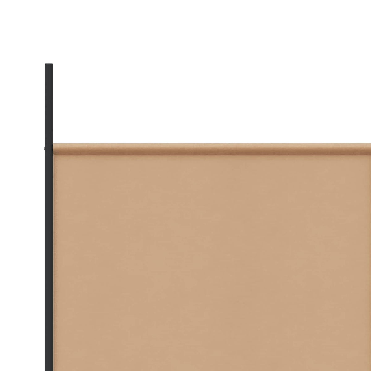 Razdjelnik prostora s 6 panela Bež 300 x 220 cm Tkanina
