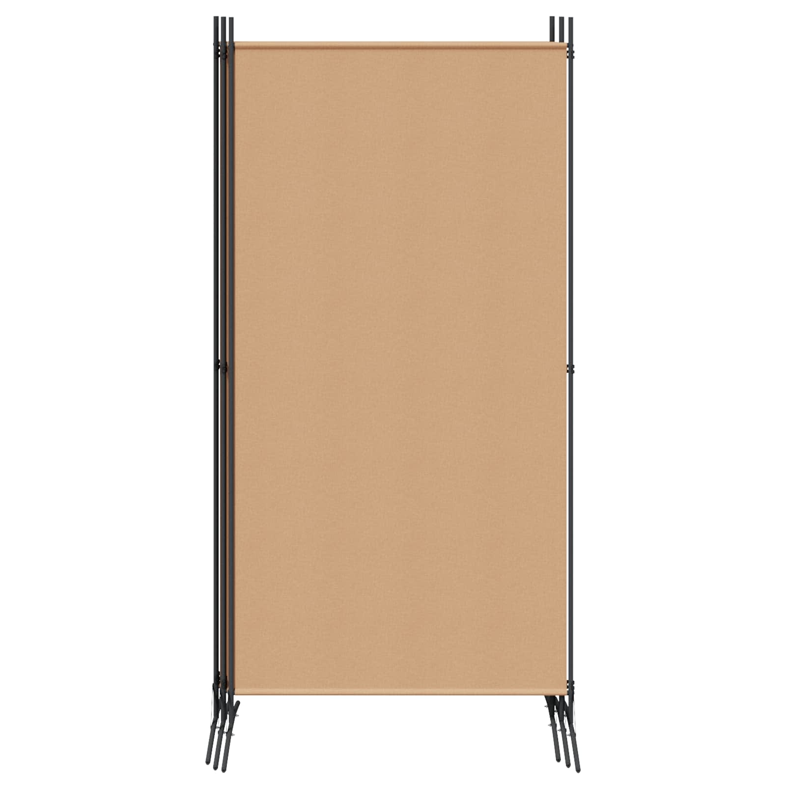 5-Panelni Pregrađivač Bež 433 x 180 cm Tkanina