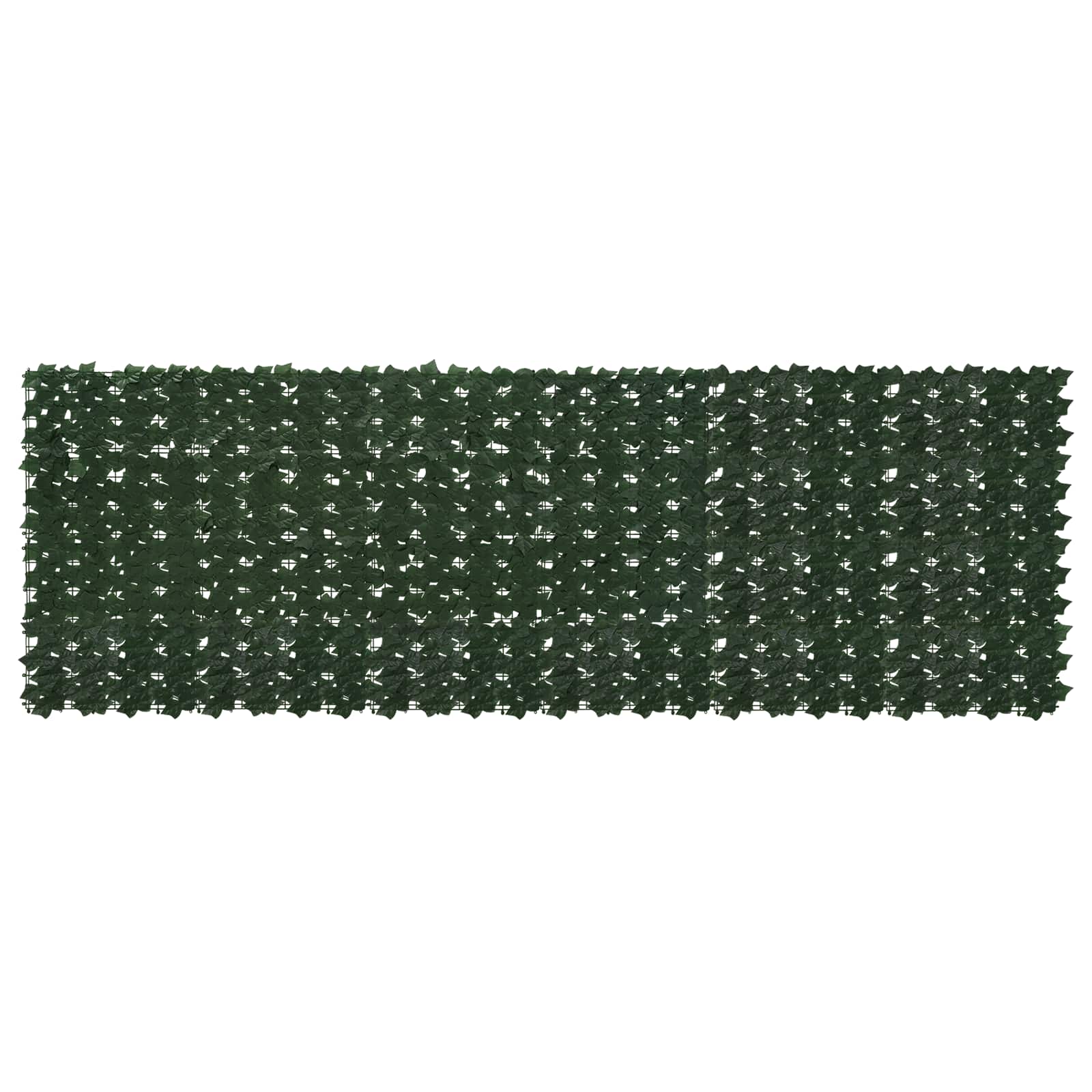 Zaslon za balkon s lišćem Tamnozelena 300 x 100 cm