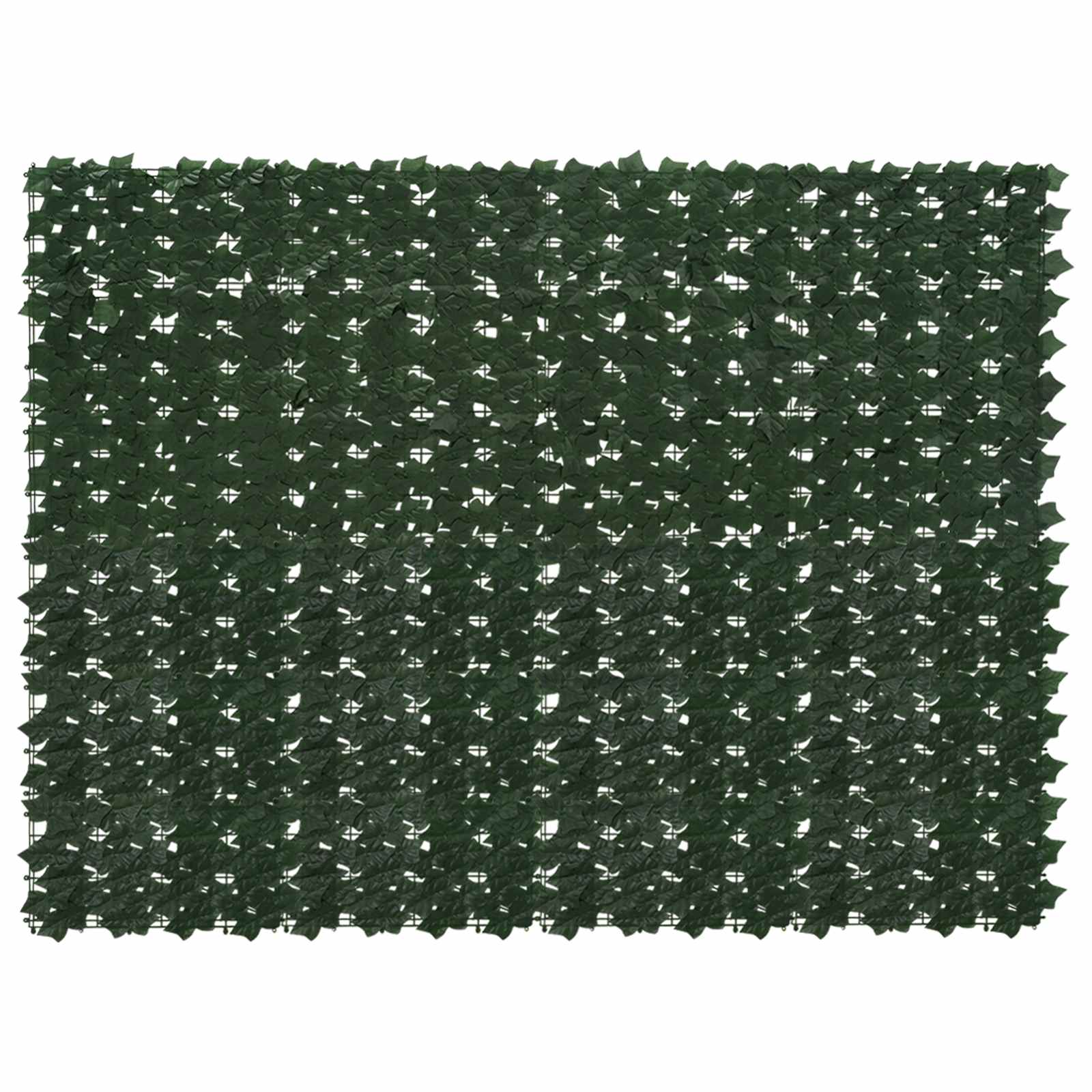 Zaslon za balkon s lišćem Tamnozelena 200 x 150 cm