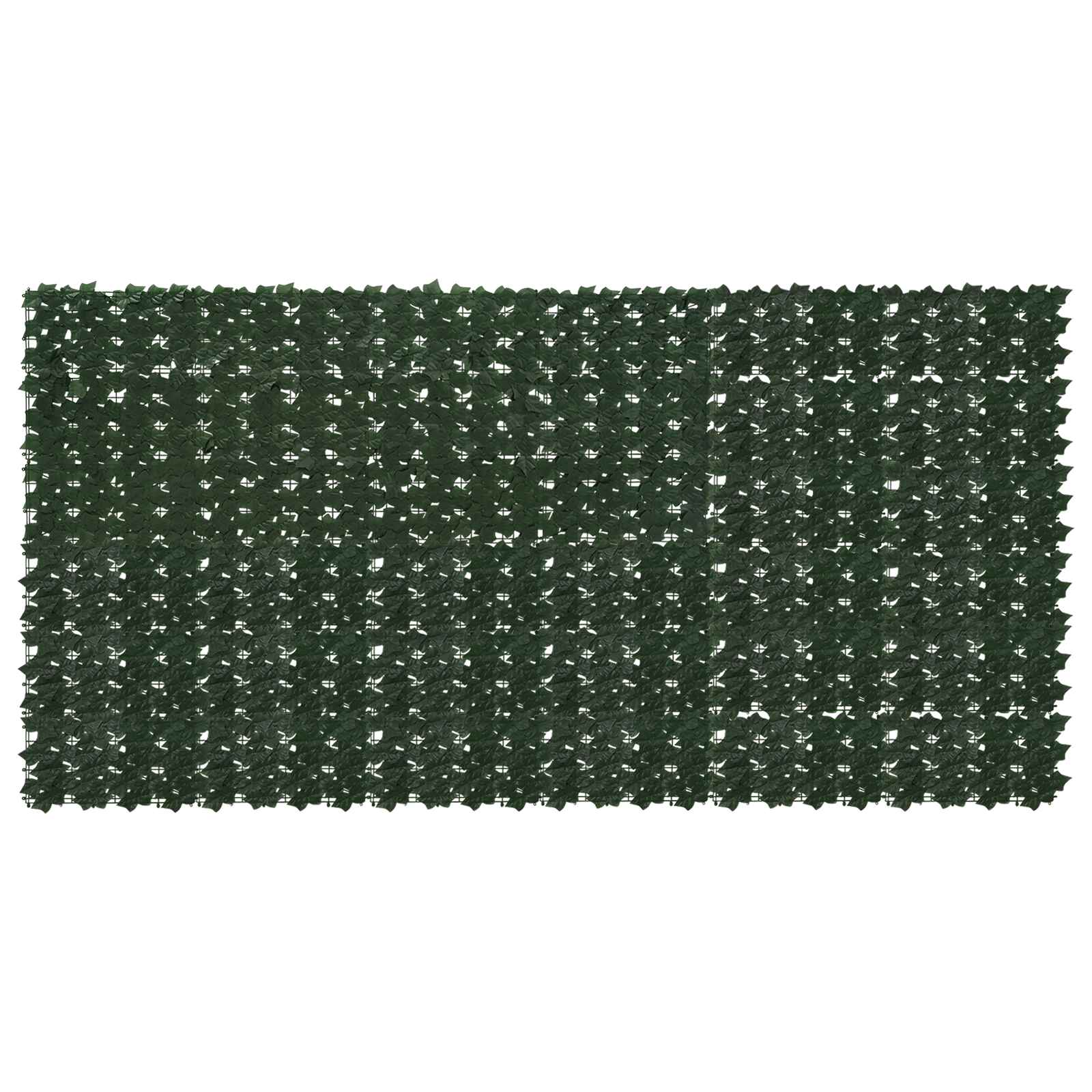 Zaslon za balkon s lišćem Tamnozelena 300 x 150 cm