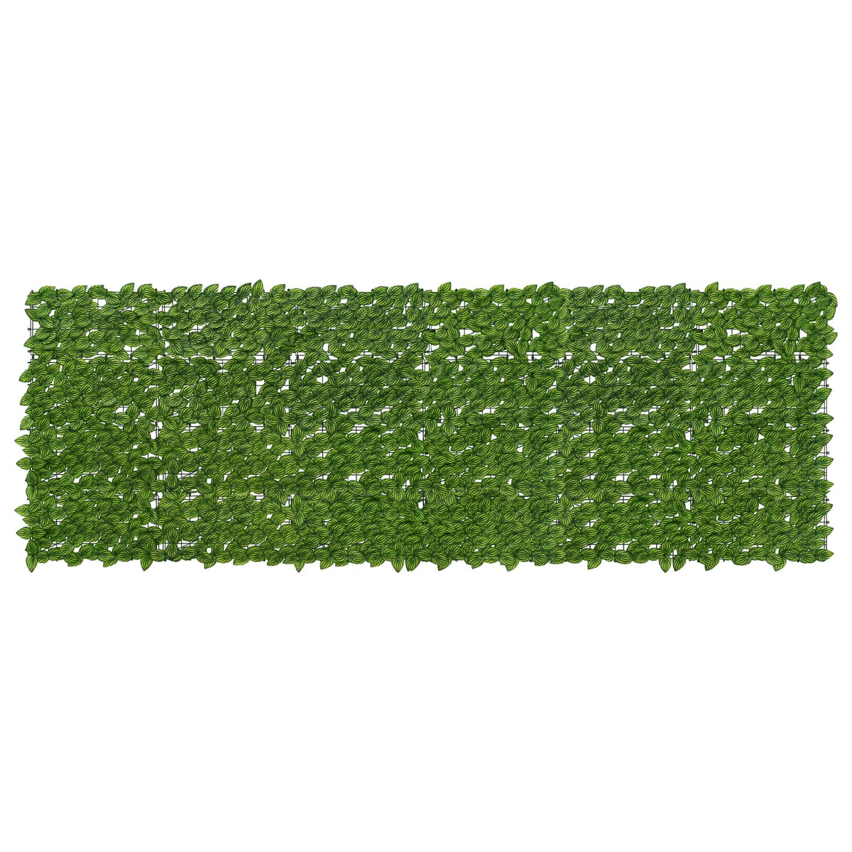 Zaslon za balkon s lišćem Zelena i žuta 300 x 100 cm