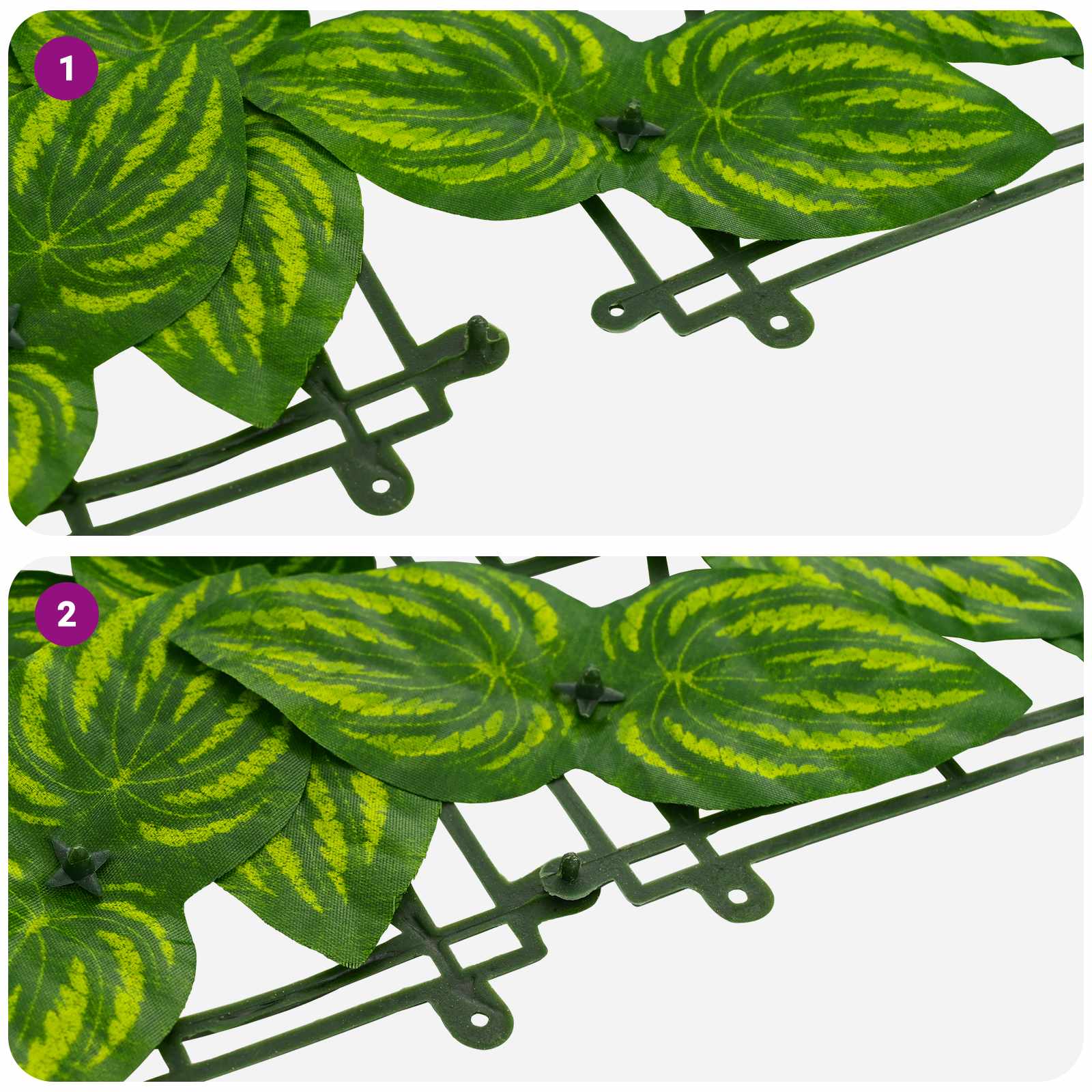 Zaslon za balkon s lišćem Zelena i žuta 600 x 100 cm