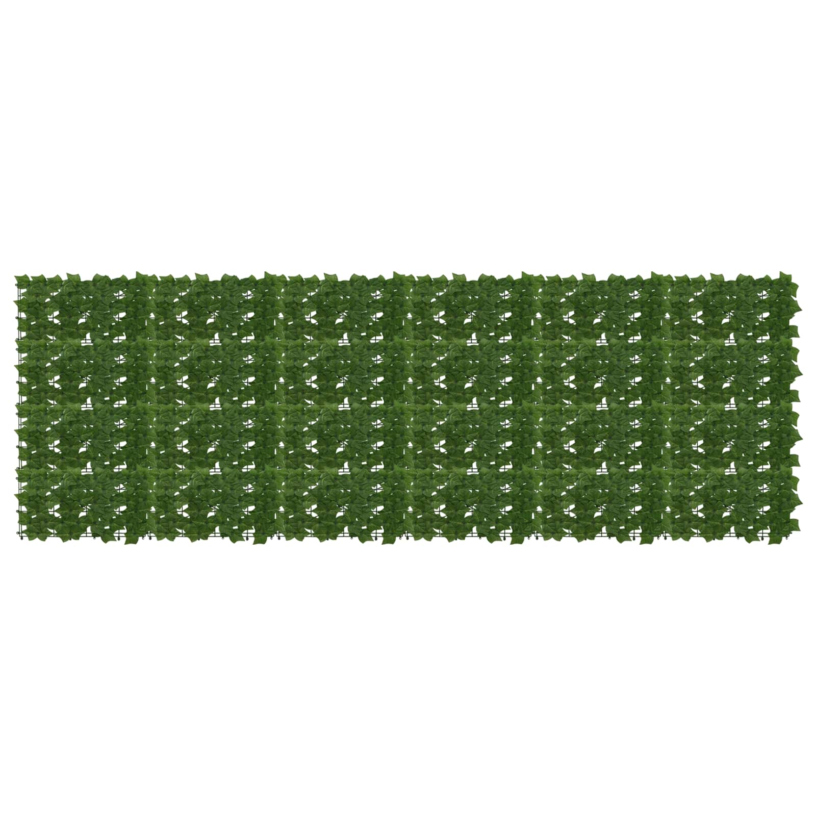 Zaslon za balkon s lišćem Zelena 300 x 100 cm