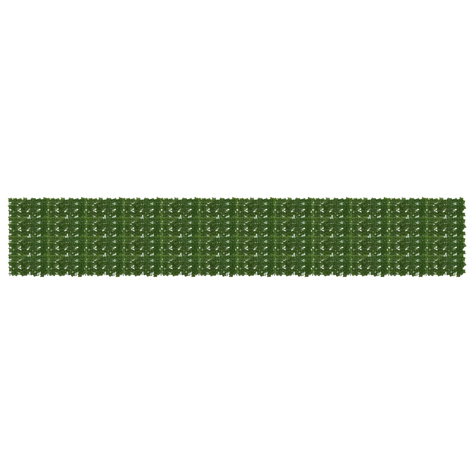 Zaslon za balkon s lišćem Zelena 600 x 100 cm