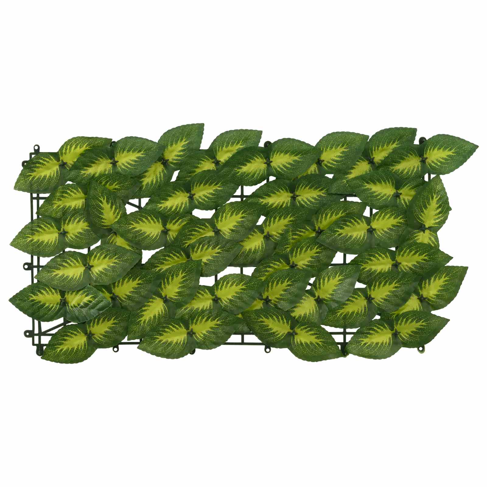 Zaslon za balkon s lišćem Zelena i žuta 600 x 75 cm