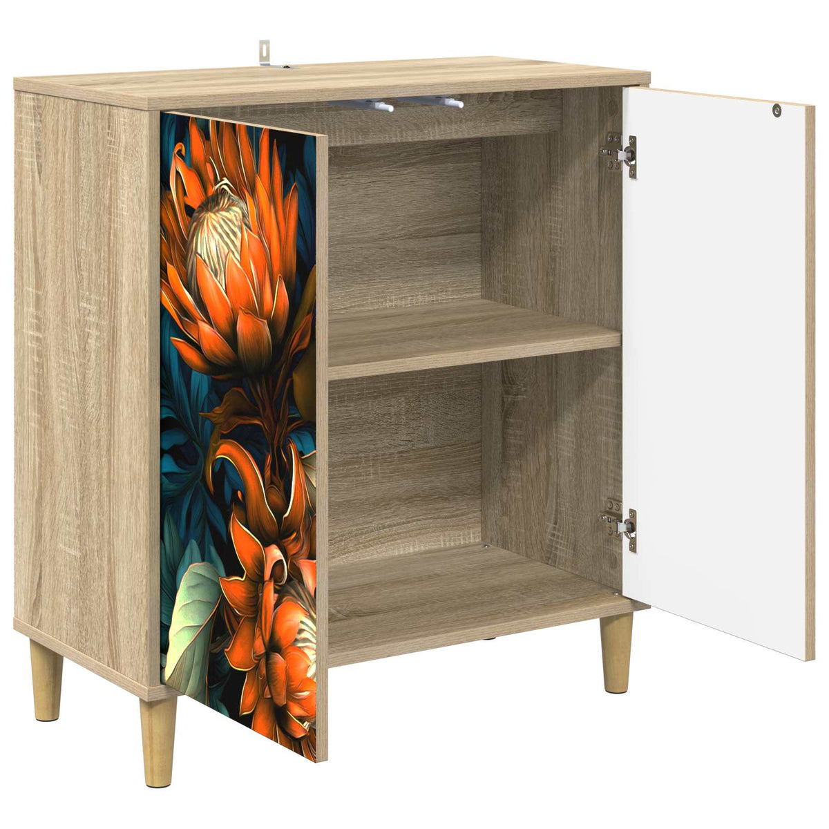 Kreveta LOCHEM Sonoma 69 x 33 x 75 cm Konstruirano drvo