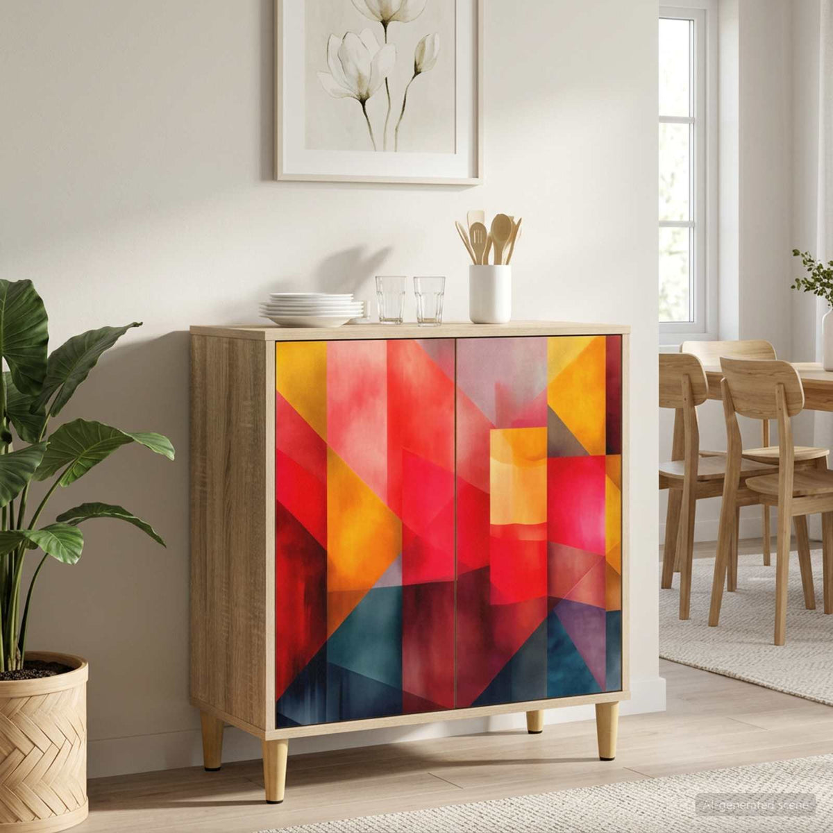 Kreveta HEESCH Sonoma 69 x 33 x 75 cm Konstruirano drvo